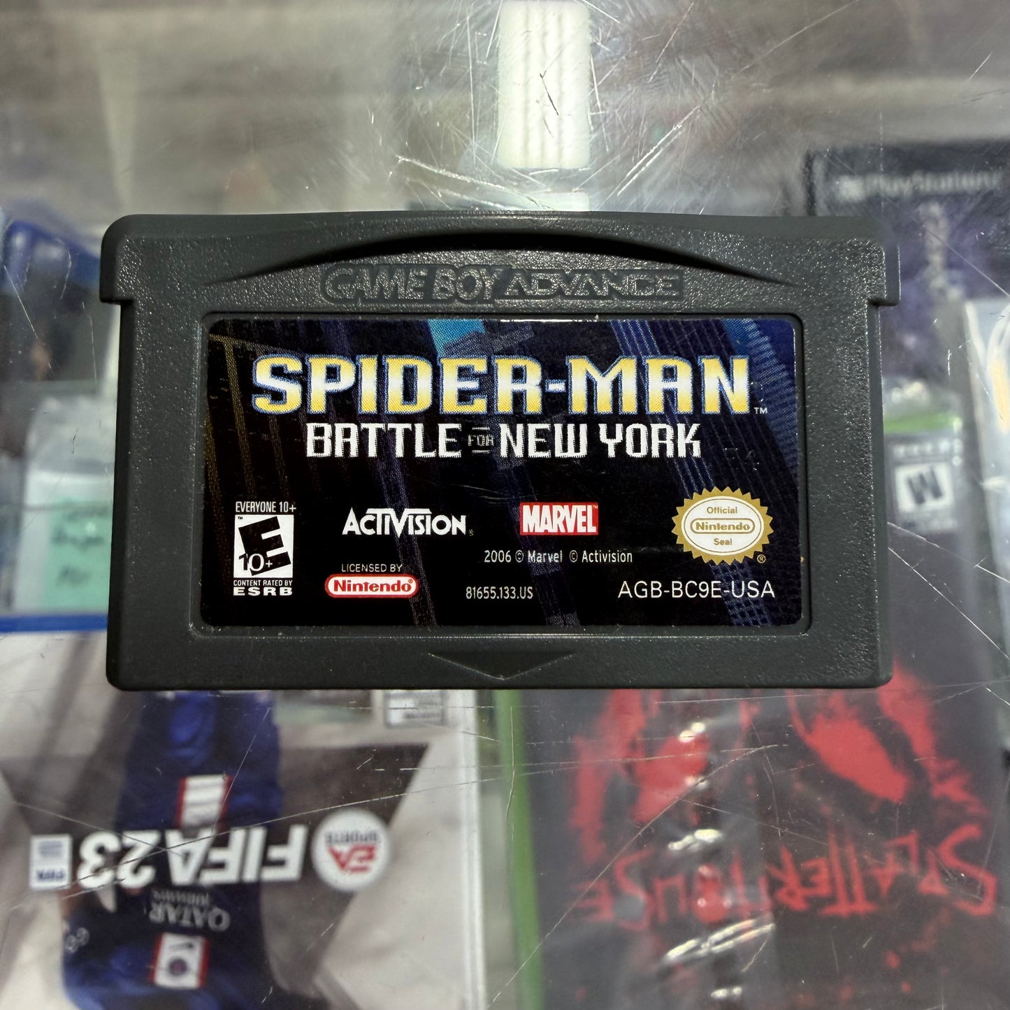 Spiderman Battle For New York GameBoy Advance