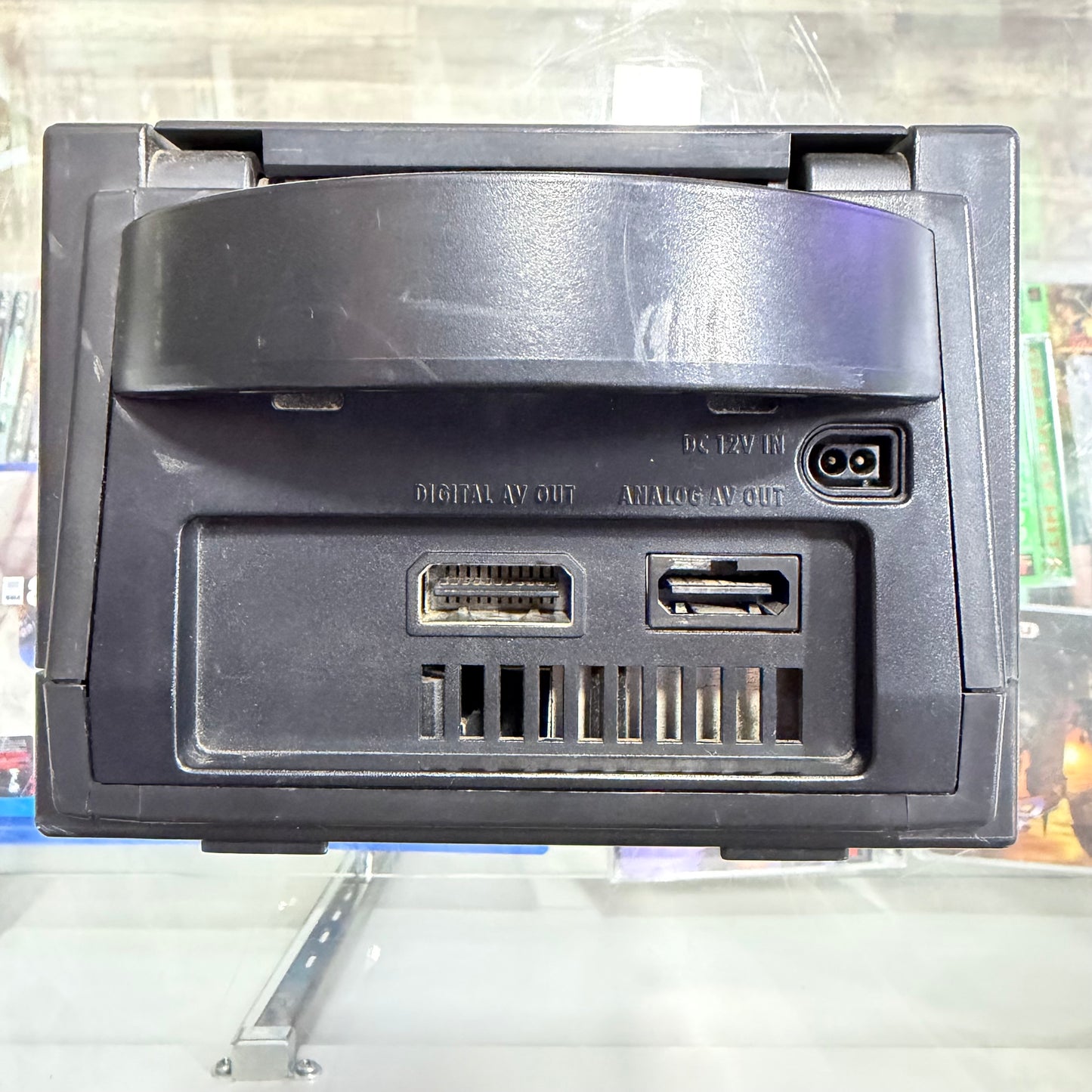 Black GameCube System Gamecube (controller cables memory card included)