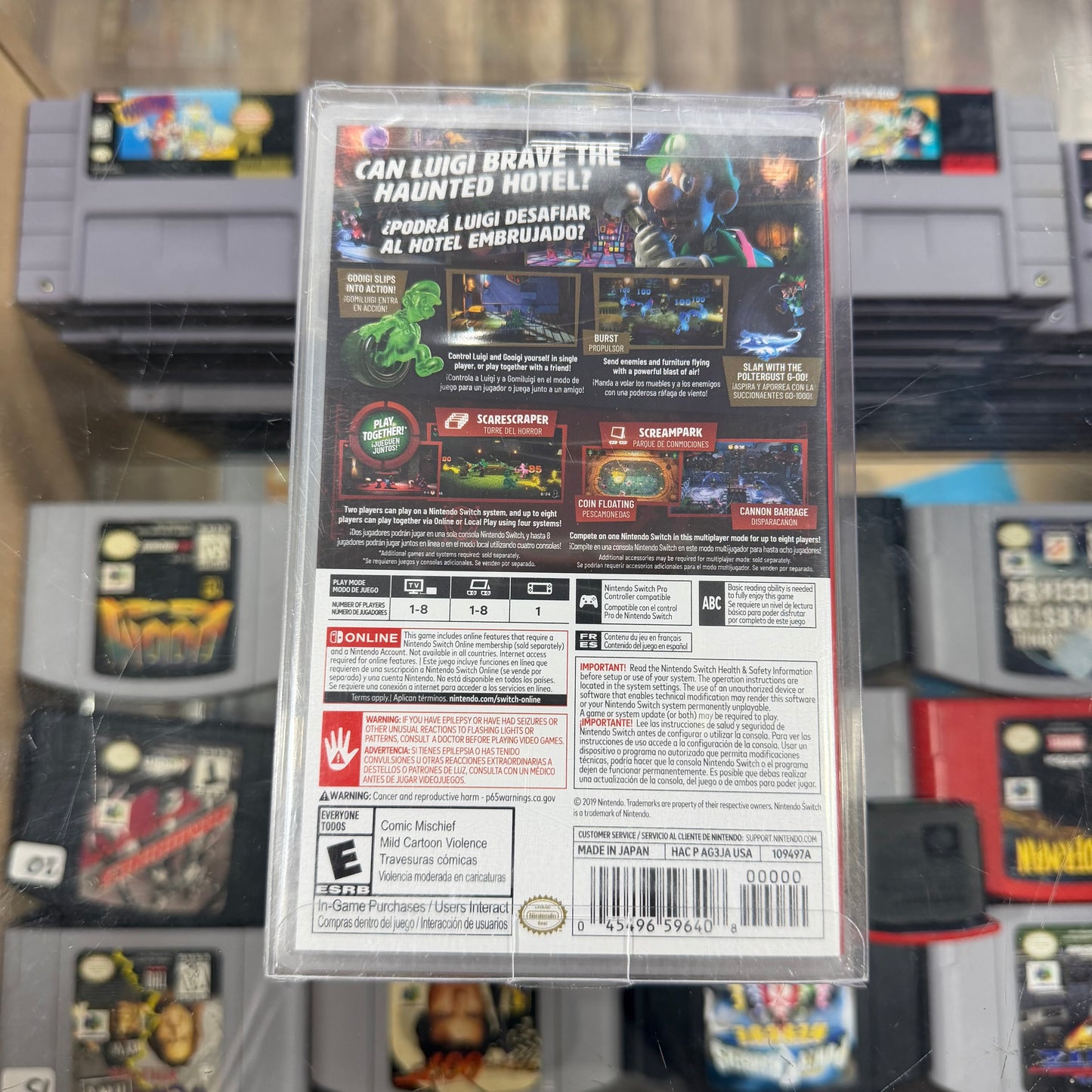 Luigi's Mansion 3 Nintendo Switch Sealed
