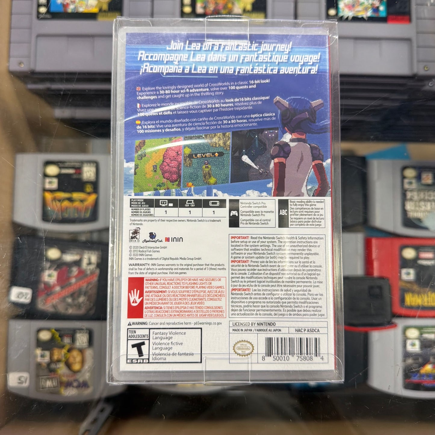 Crosscode Nintendo Switch Sealed