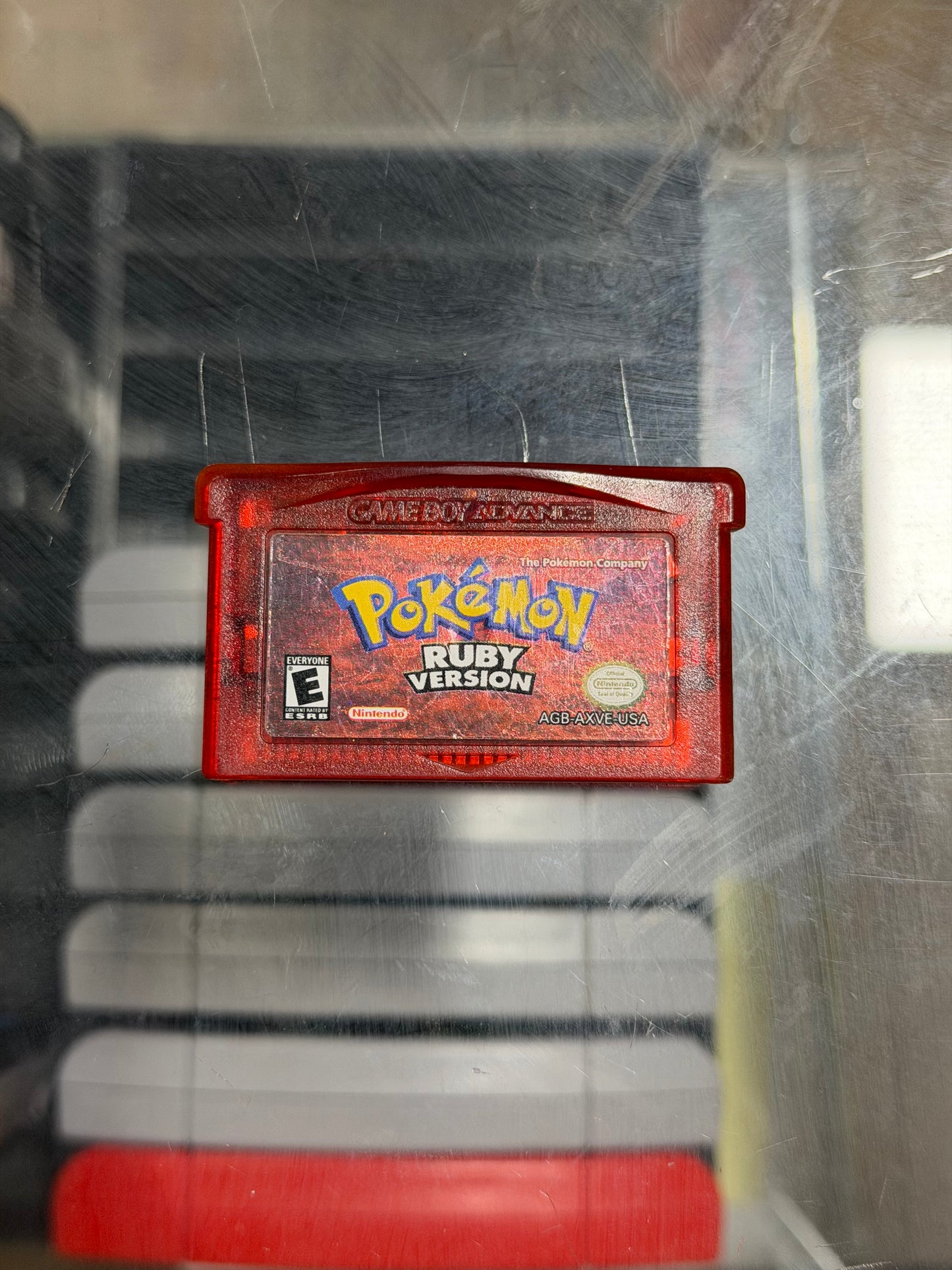 Pokémon Ruby Gameboy Advance Authentic (Dry Battery)