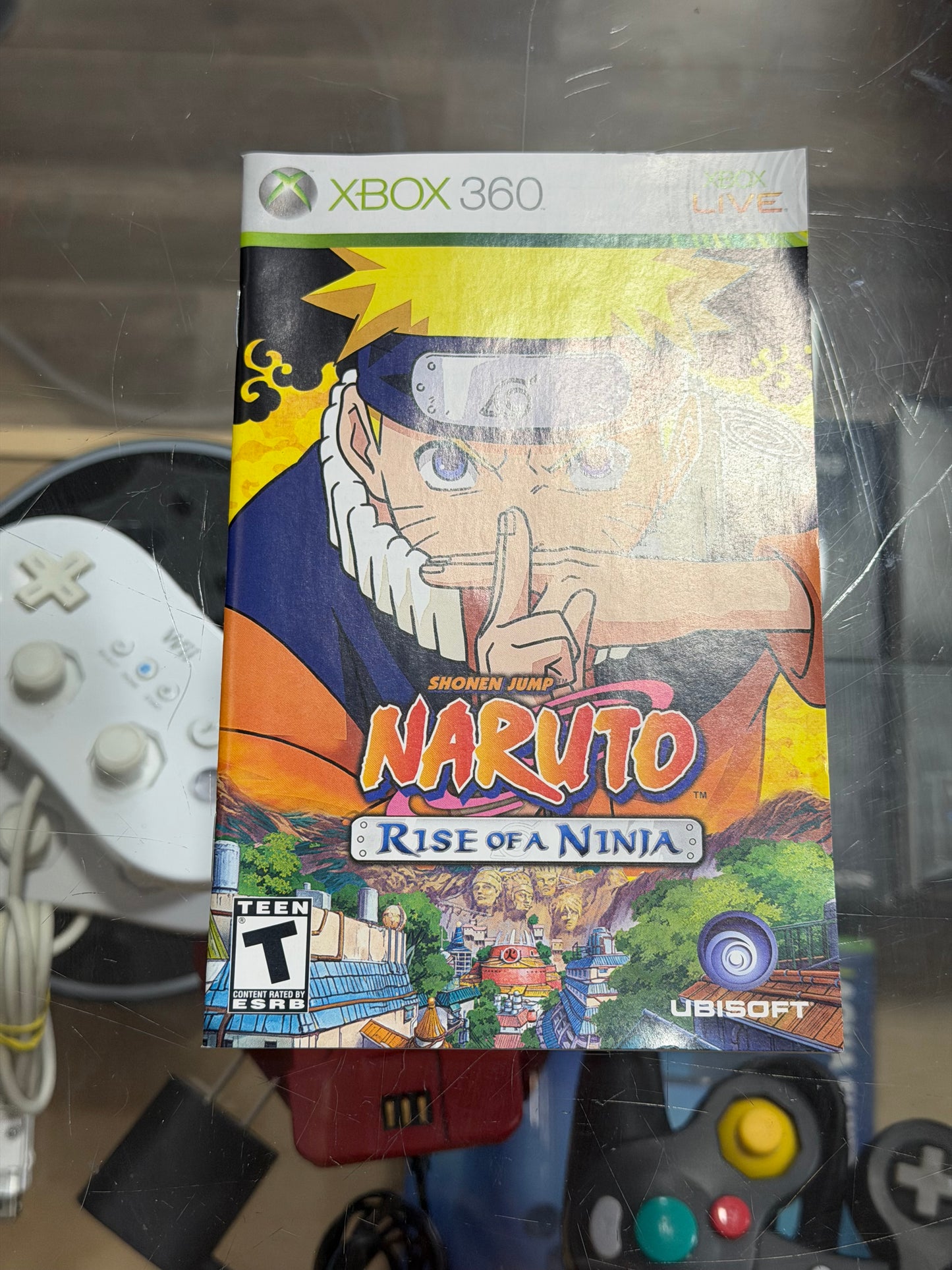 Naruto Rise of a Ninja Xbox 360 Manual Only