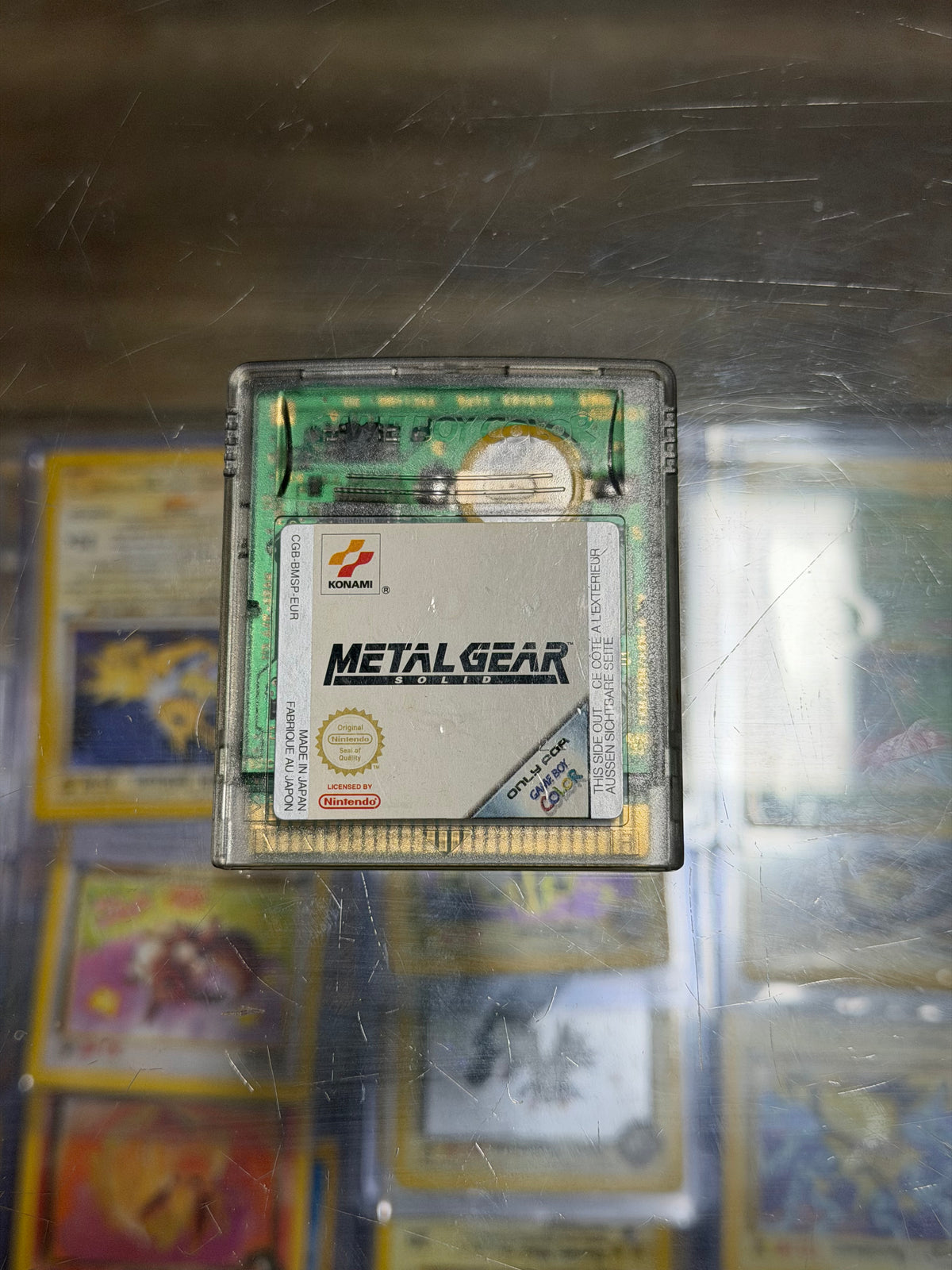 Metal Gear Solid GameBoy Color (Authentic) (New Battery) (Saves)