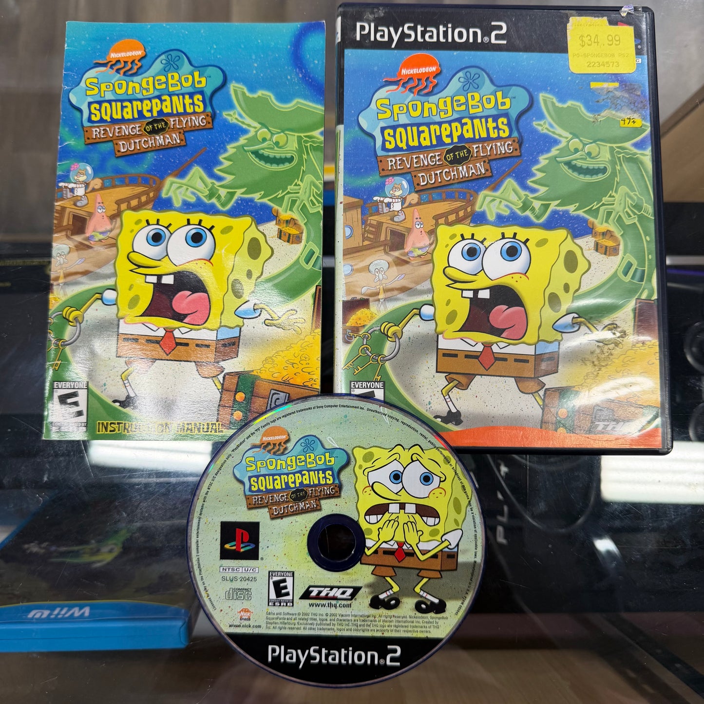 SpongeBob SquarePants Revenge Of The Flying Dutchman Playstation 2