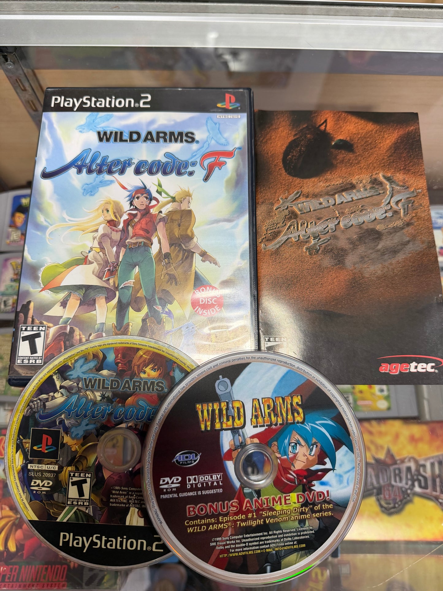 Wild ARMs Alter Code: F Playstation 2 CIB
