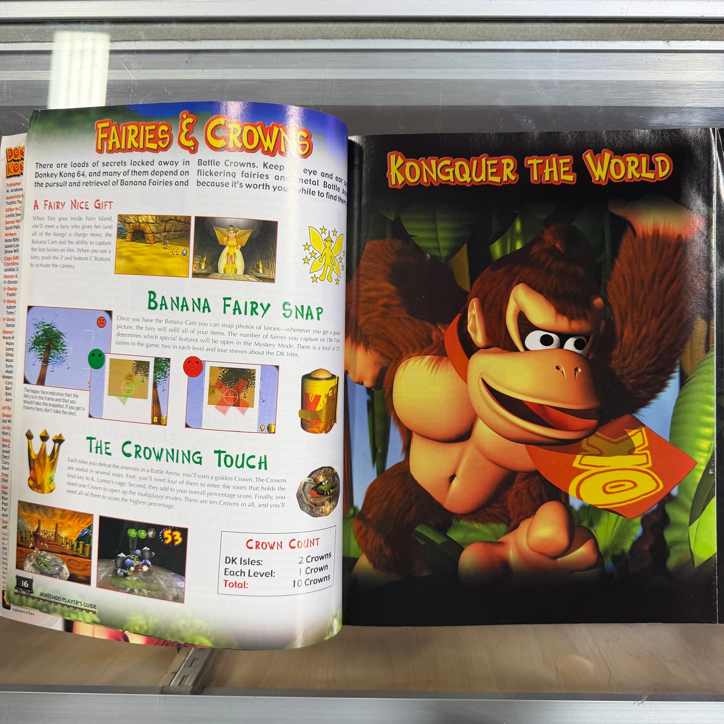 Nintendo Power Donkey Kong 64 Guide