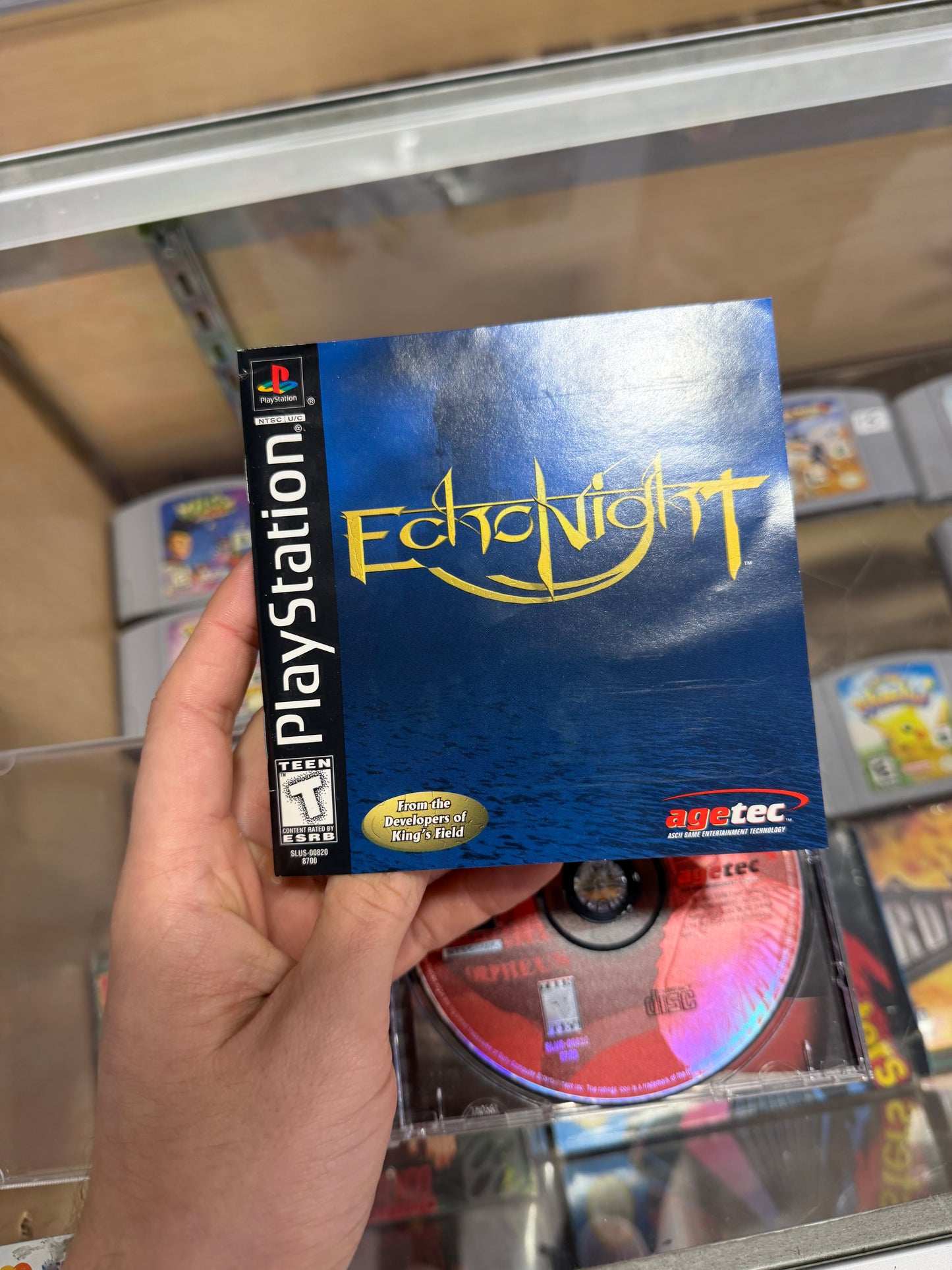Echo Night Playstation 1 (CIB) (clean disc)