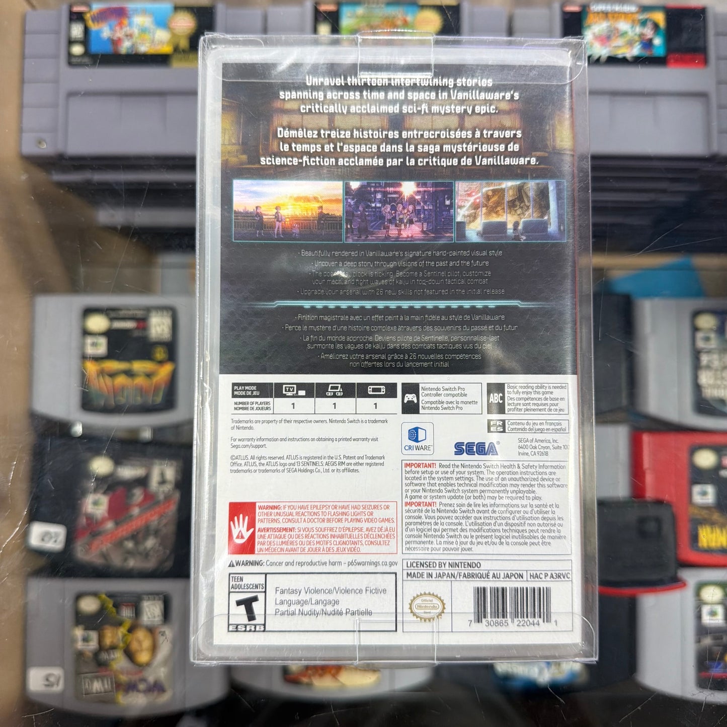 13 Sentinels: Aegis Rim Nintendo Switch Sealed