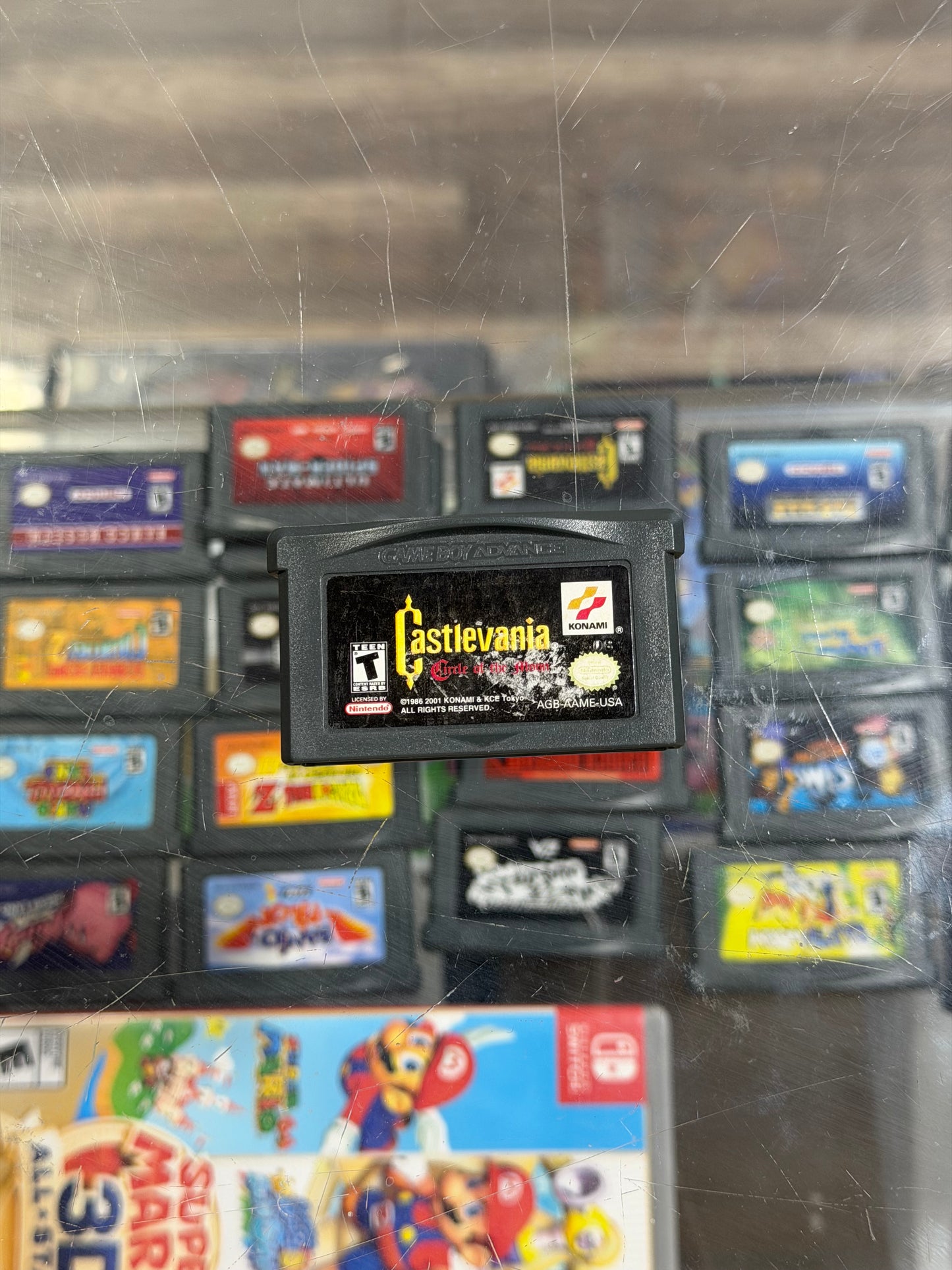 Castlevania Circle of the Moon GameBoy Advance