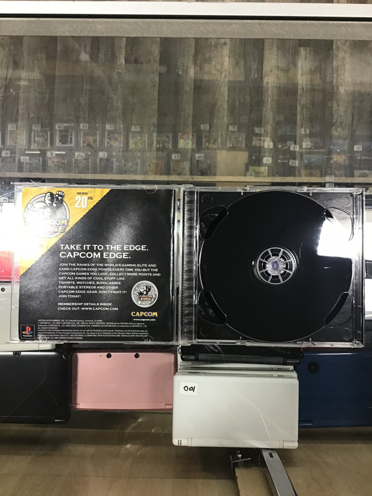 Dino Crisis PlayStation Case and Manual ONLY