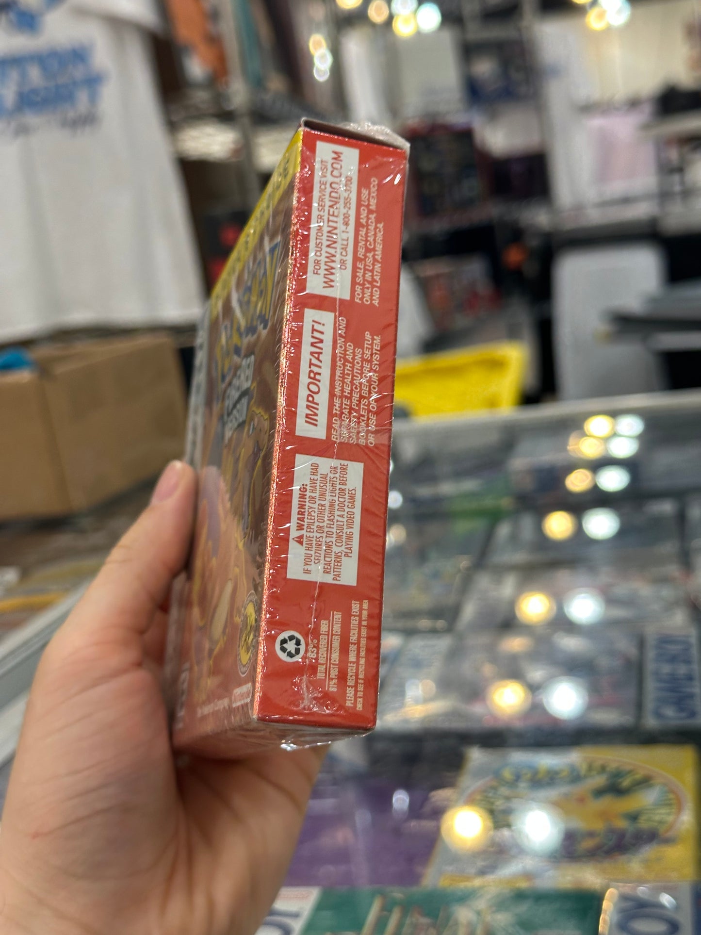 Pokémon FireRed Nintendo Gameboy Advance CIB Excellent Condition, Seal Included (Opened)