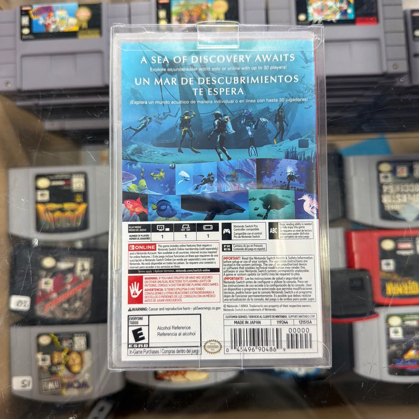 Endless Ocean Luminous Nintendo Switch Sealed