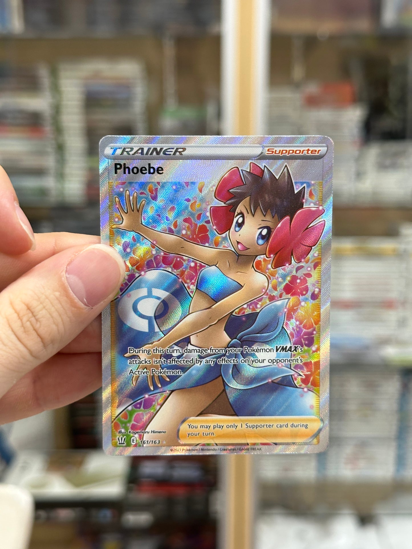 Phoebe (Full Art) - SWSH05: Battle Styles (SWSH05) (NM)
