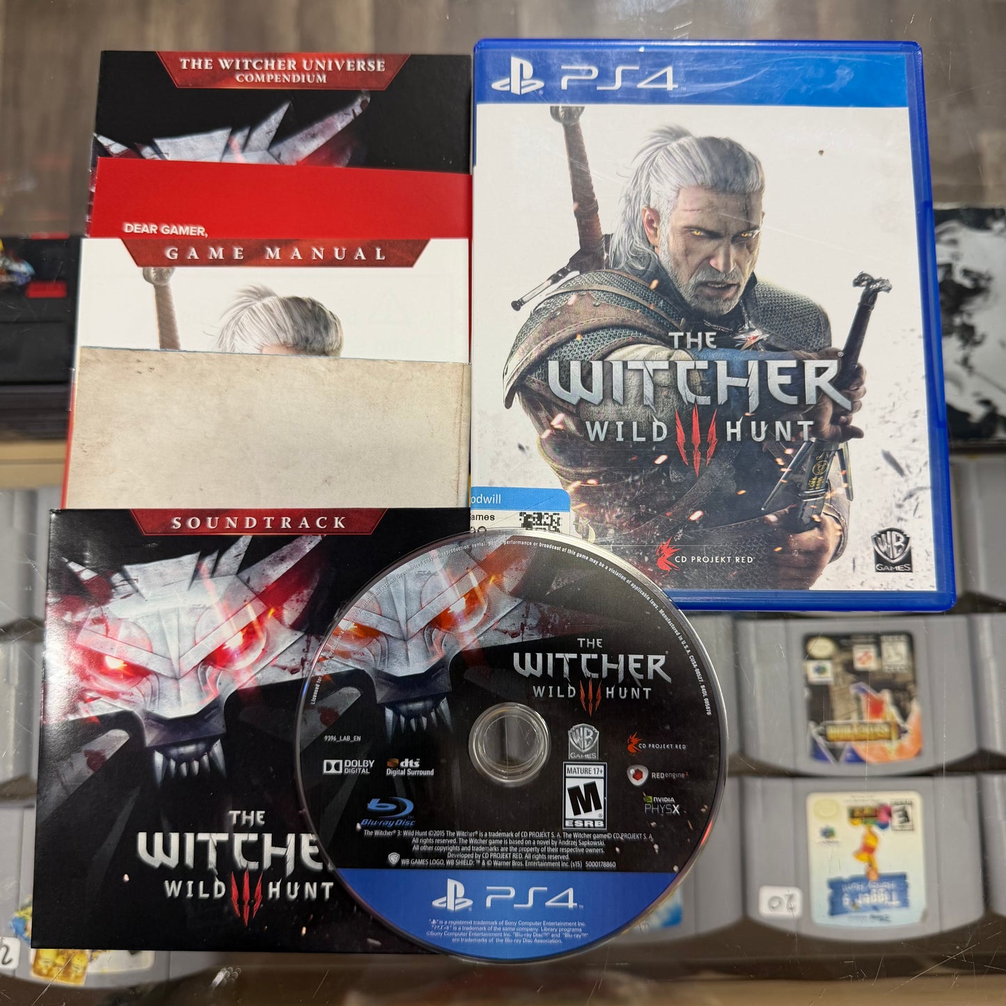 Witcher 3: Wild Hunt Playstation 4