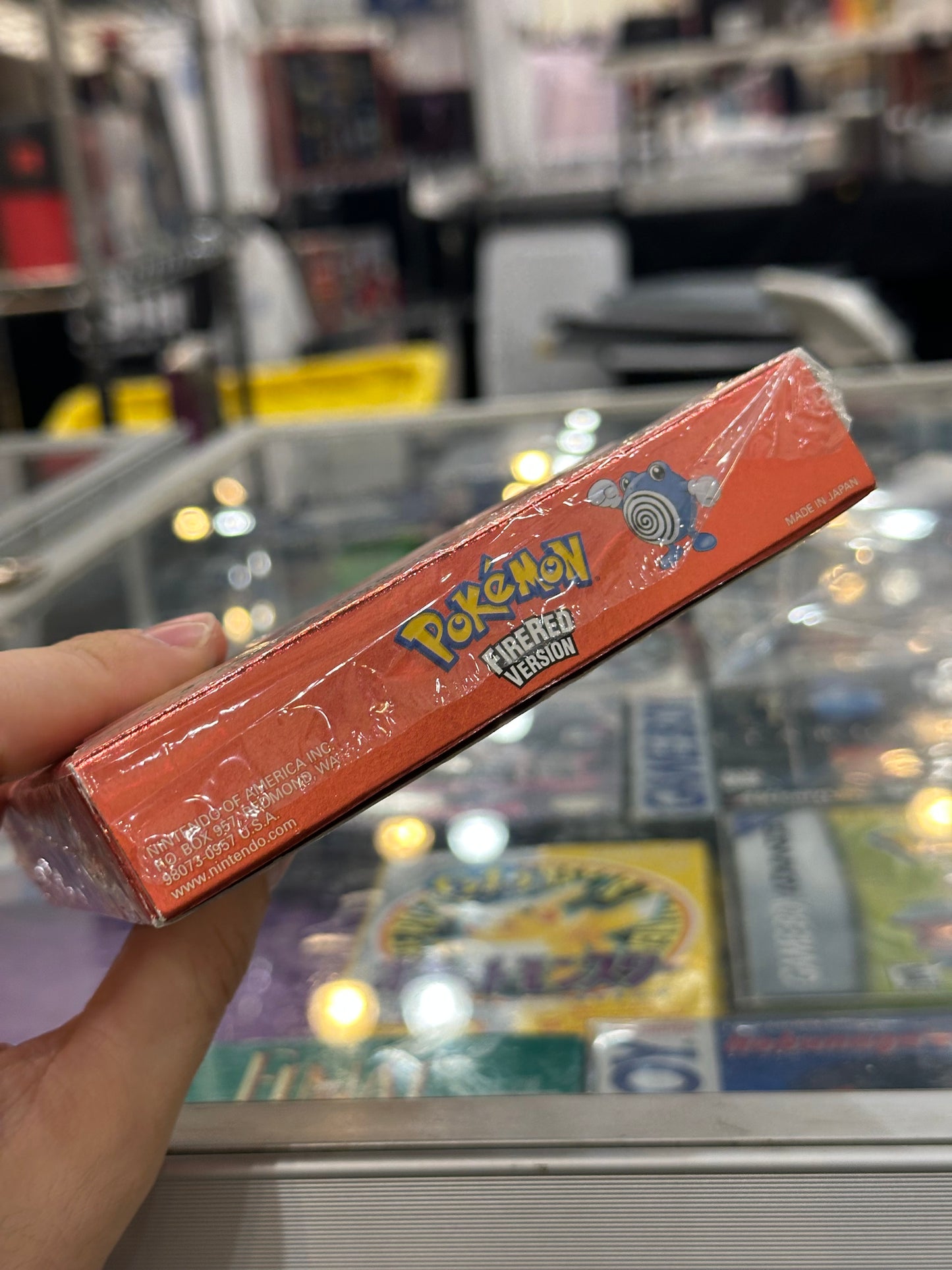 Pokémon FireRed Nintendo Gameboy Advance CIB Excellent Condition, Seal Included (Opened)