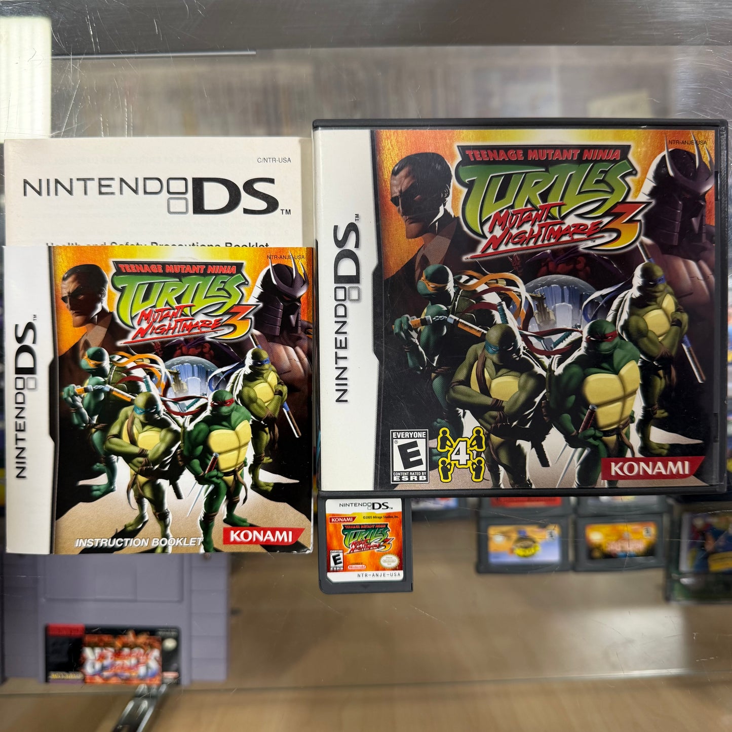 Teenage Mutant Ninja Turtles 3 Mutant Nightmare Nintendo DS