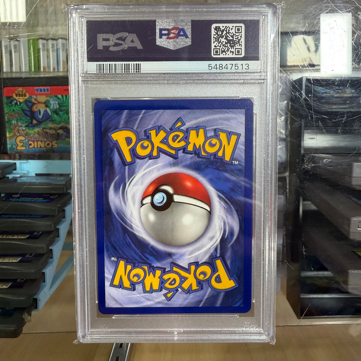 (513) 2000 Pokémon BLACK STAR MEW PROMO POKEMON LEAGUE (PSA 10)