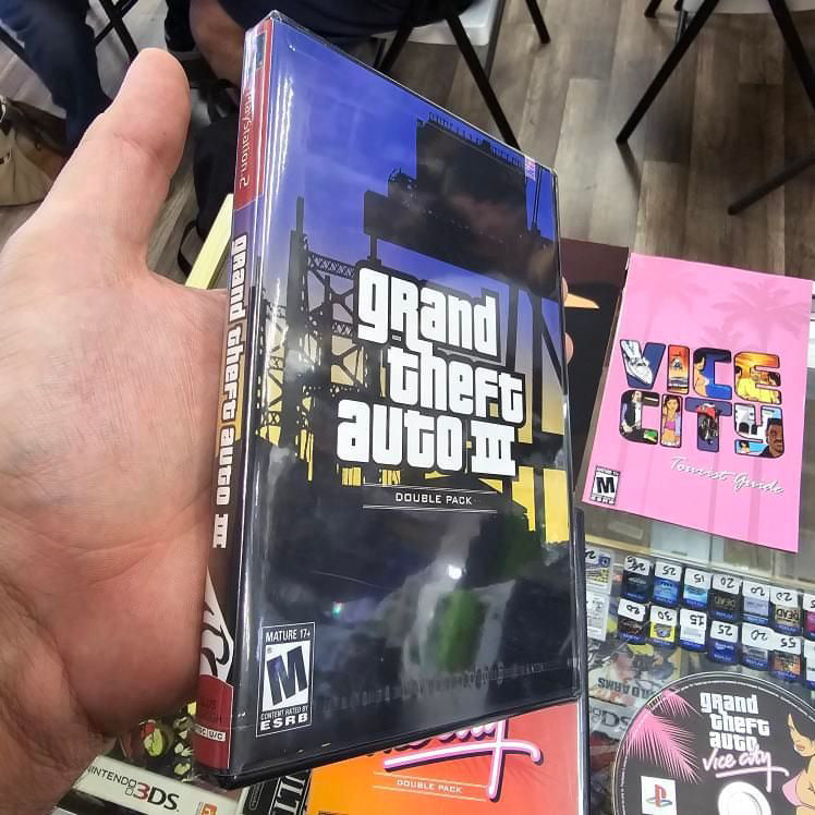 Grand Theft Auto Double Pack PlayStation 2 CIB