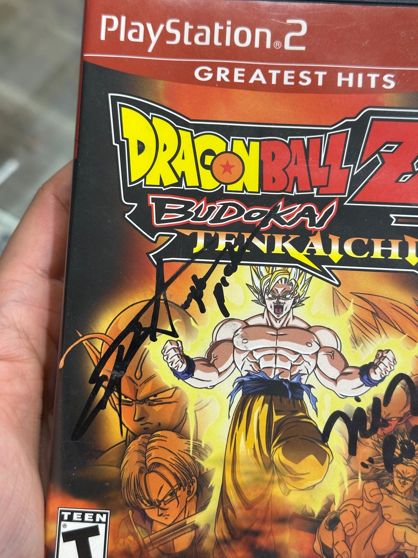 Dragon Ball Z Budokai Tenkaichi Signed - PSA Certified Chris Sabot