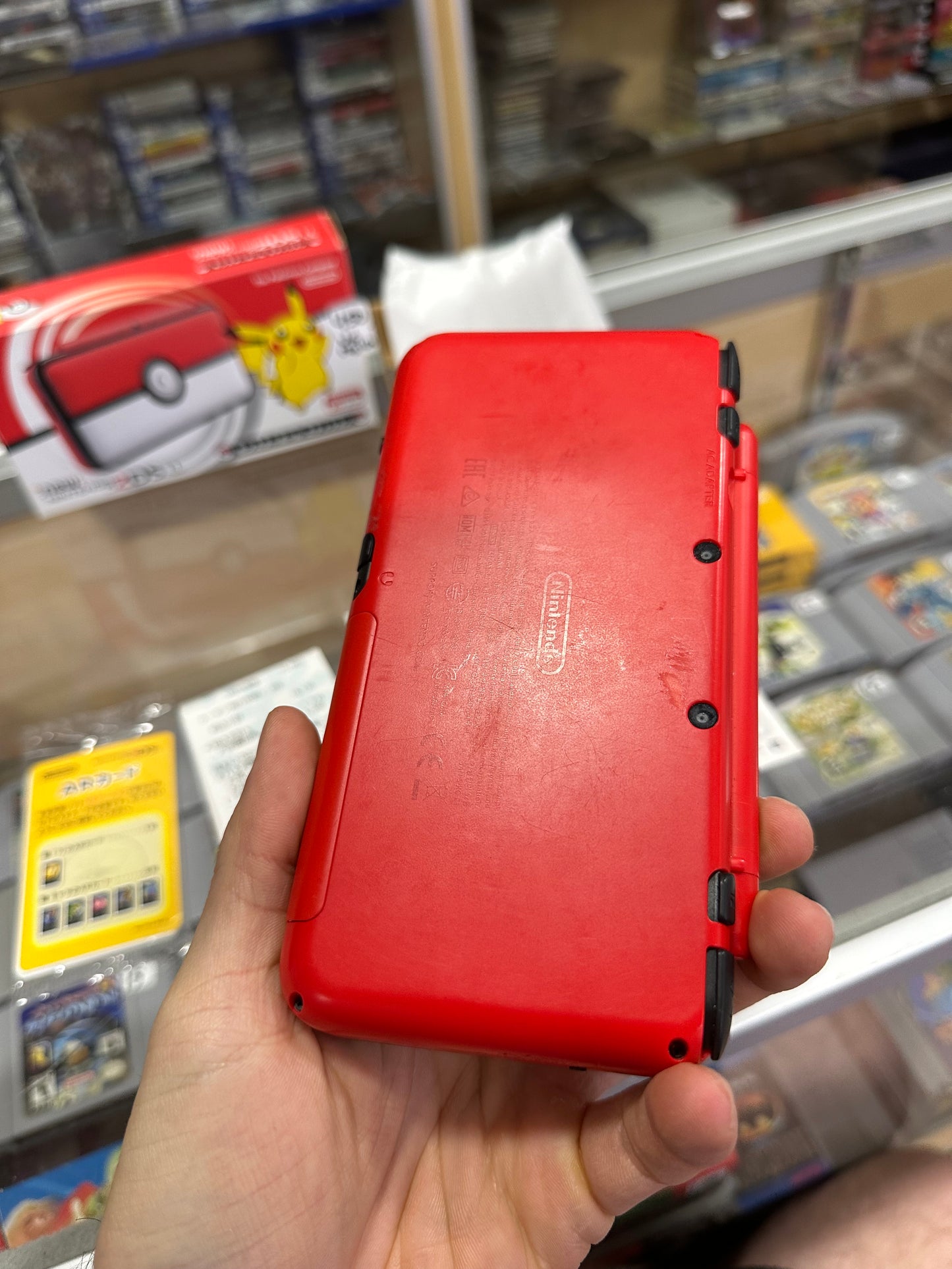 Nintendo 2DS LL Pokeball Edition CIB - US Region