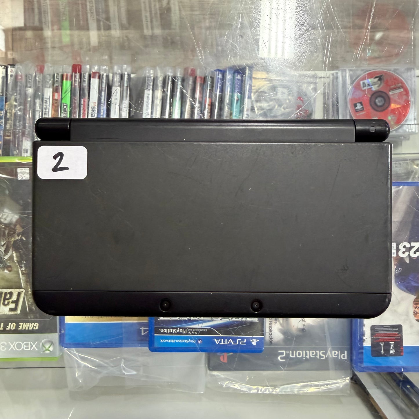 Black New Nintendo 3DS Handheld System With Charger (Region Free) (JAPANESE TO US)
