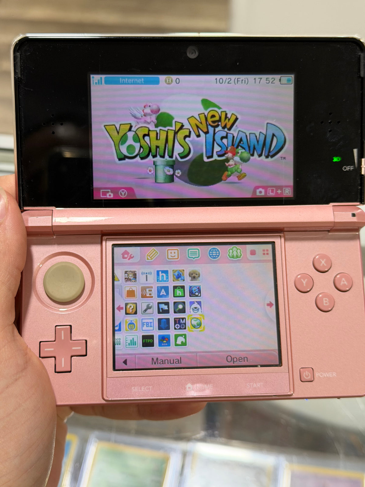 (151) Nintendo 3DS Handheld System (Pink) w/ Charger (Region Free)(JAPANESE TO US) (Copy)