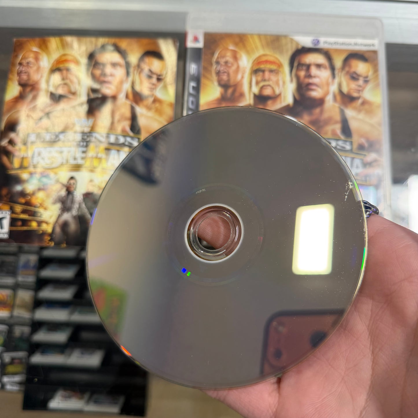 WWE Legends Of WrestleMania Playstation 3