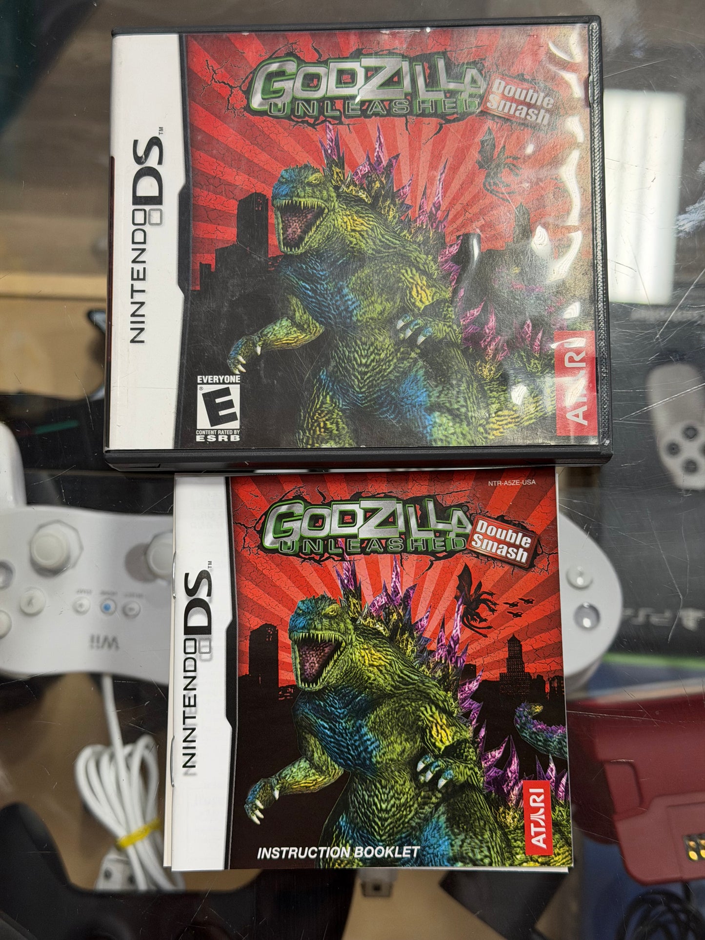 Godzilla Unleashed Nintendo DS Case and Manual Only
