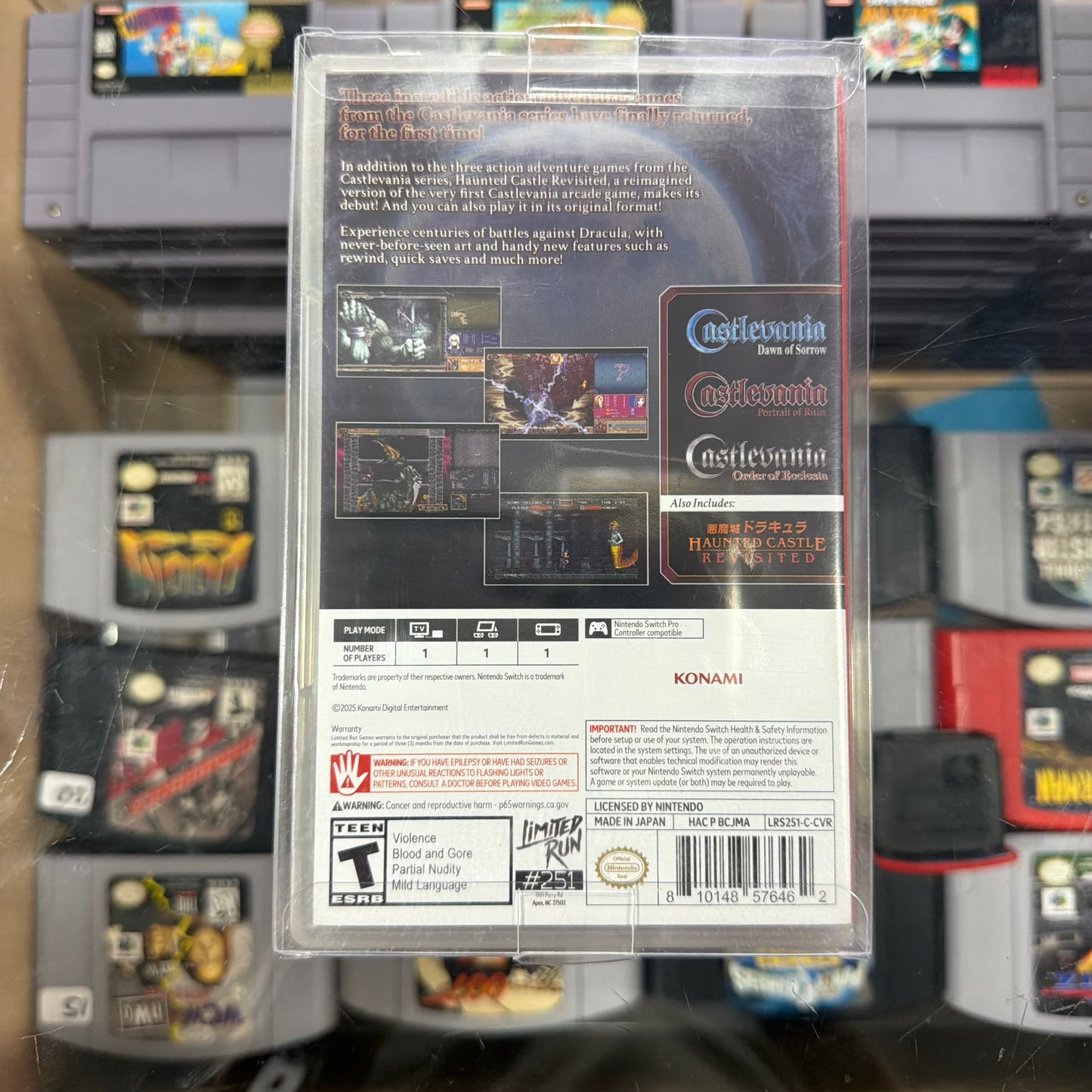 Castlevania Dominus Collection Nintendo Switch Sealed