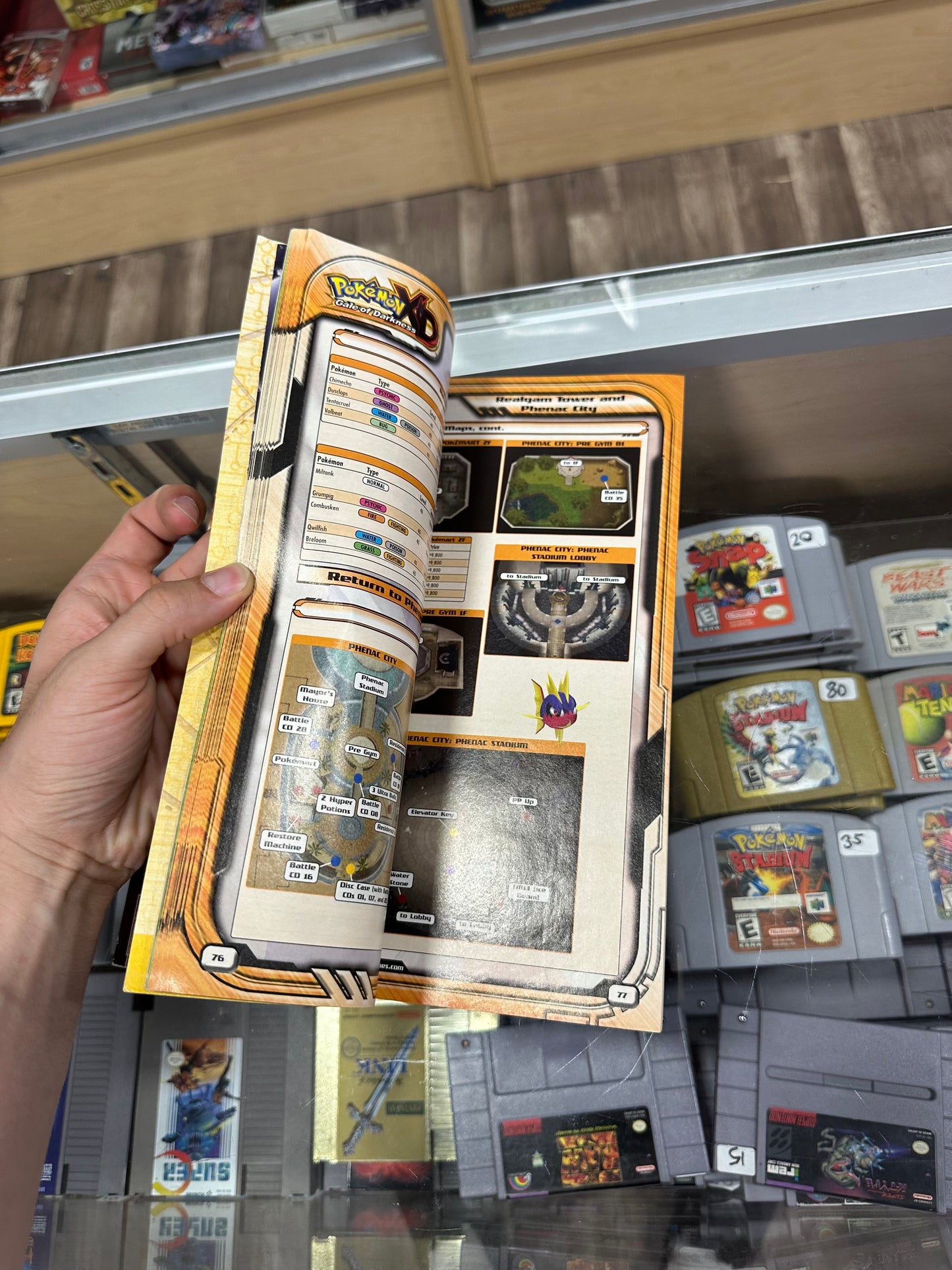 Pokémon XD Gale of Darkness Strategy Guide with Poster