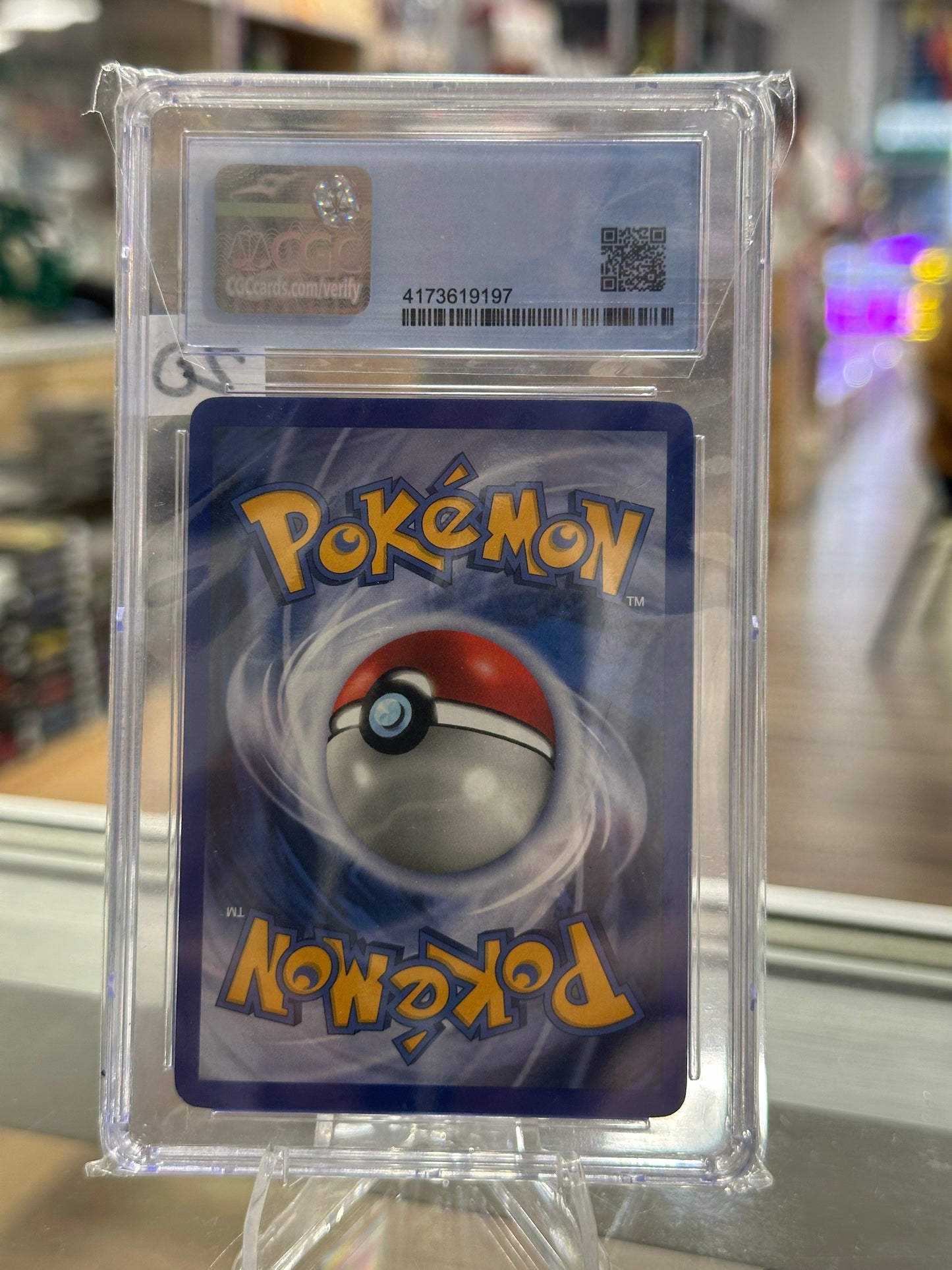 Darkness Energy EX Ruby and Sapphire Cosmos Holo CGC 9
