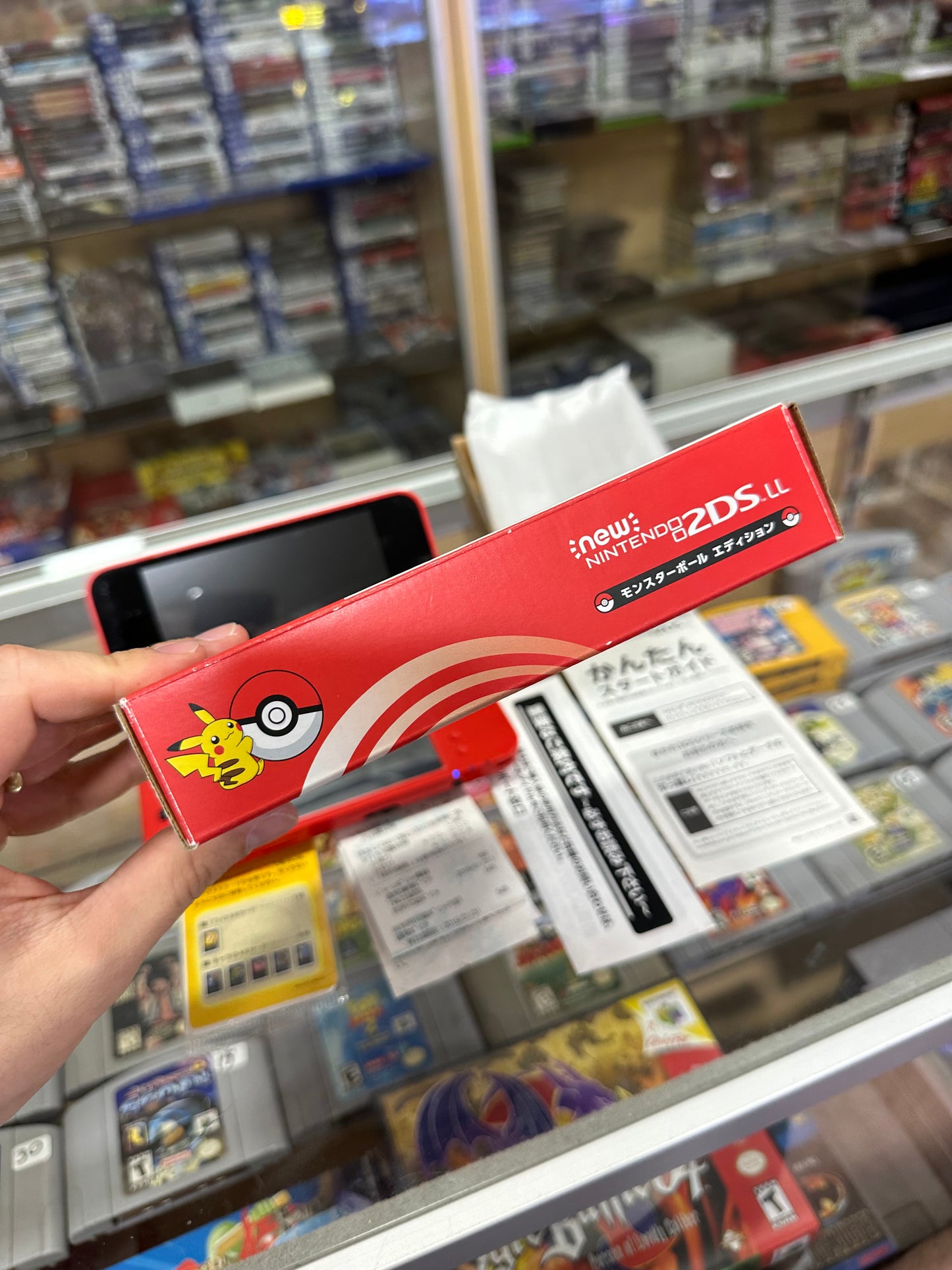 Nintendo 2DS LL Pokeball Edition CIB - US Region