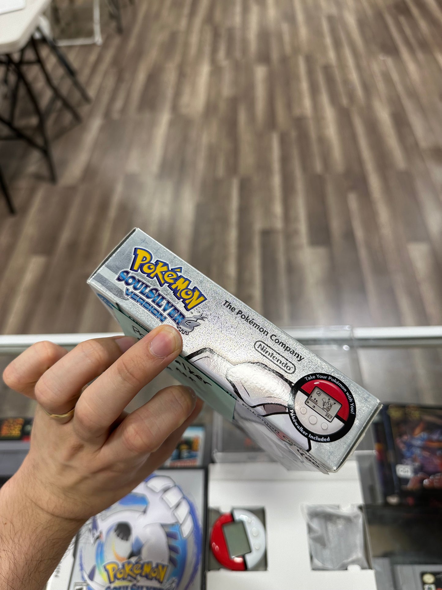 Pokémon Soulsilver Nintendo DS Big Box CIB - Clean Box