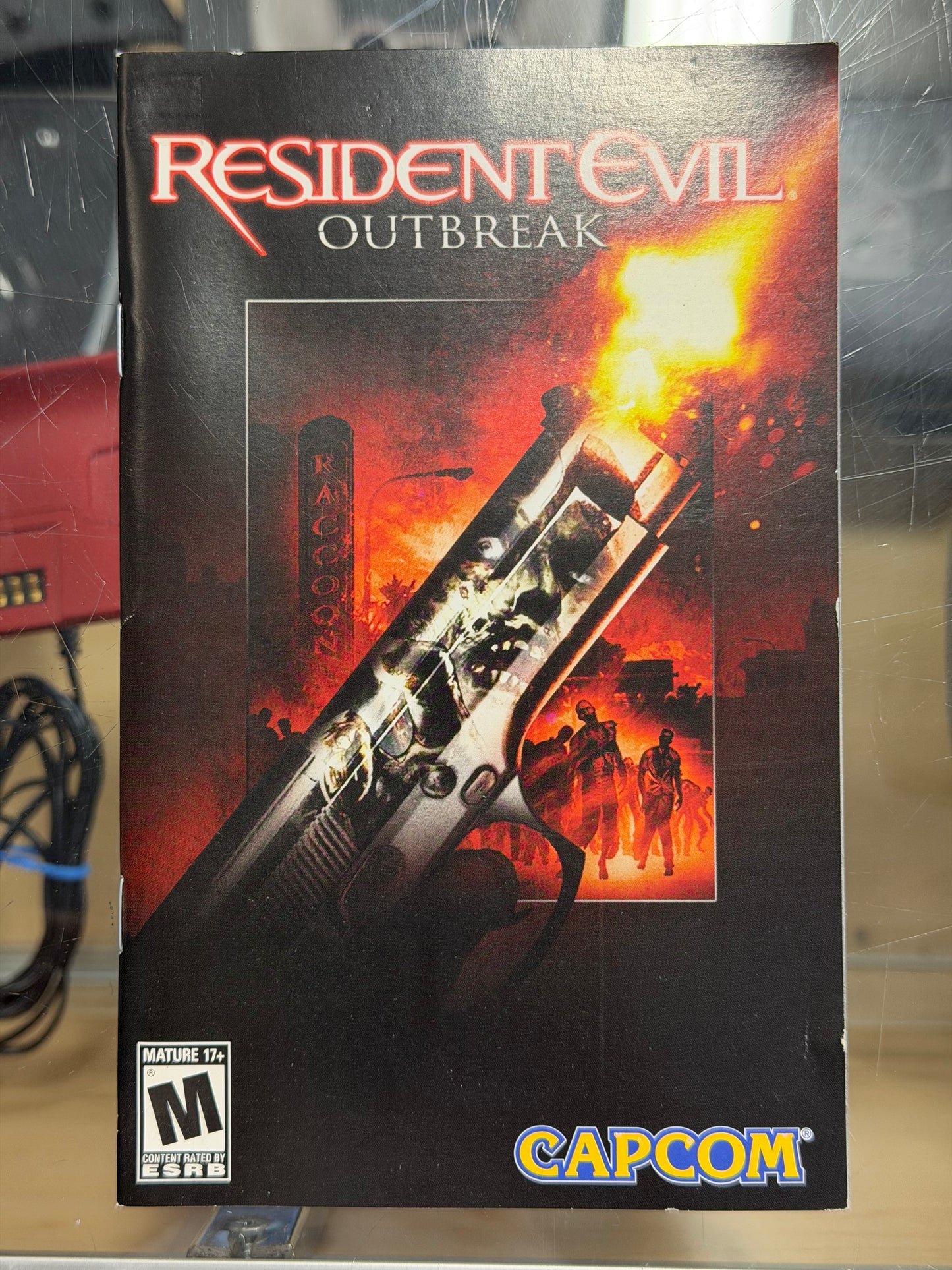 Resident Evil Outbreak PlayStation 2 Manual Only