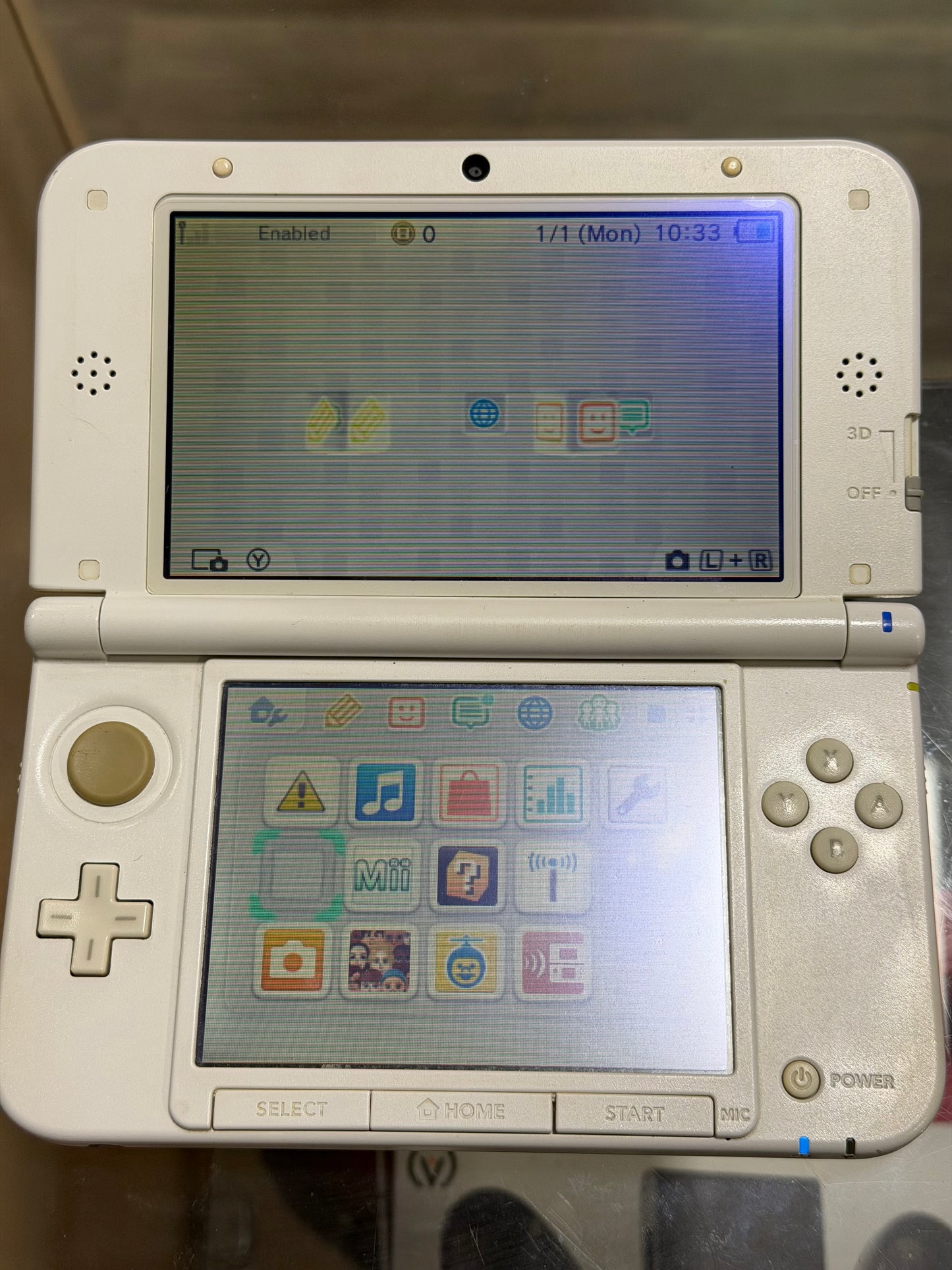 Light Blue Nintendo 3DS XL Handheld System With Charger (Region Free)(JAPANESE TO US) 822