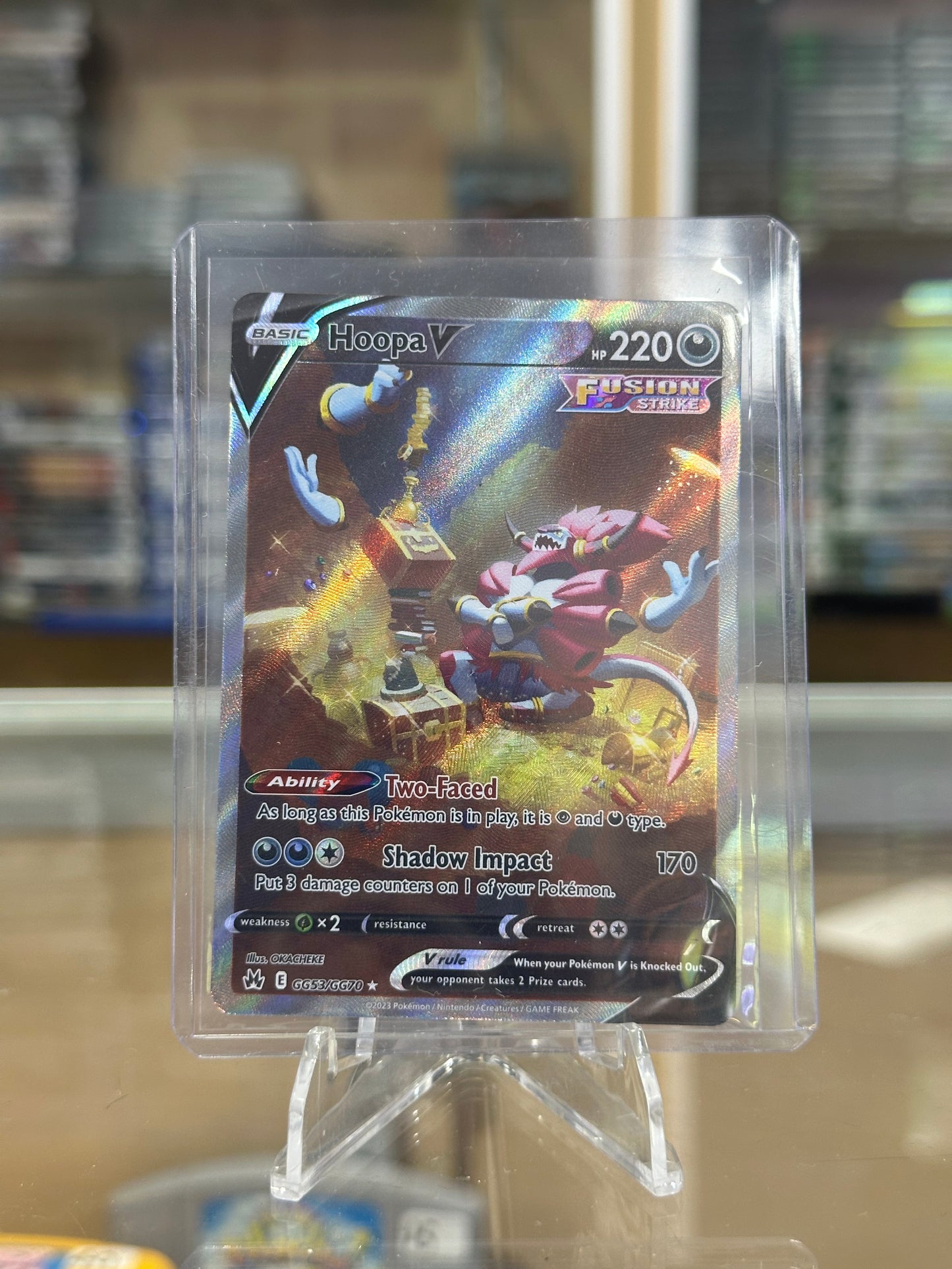 Hoopa V - Crown Zenith: Galarian Gallery NM