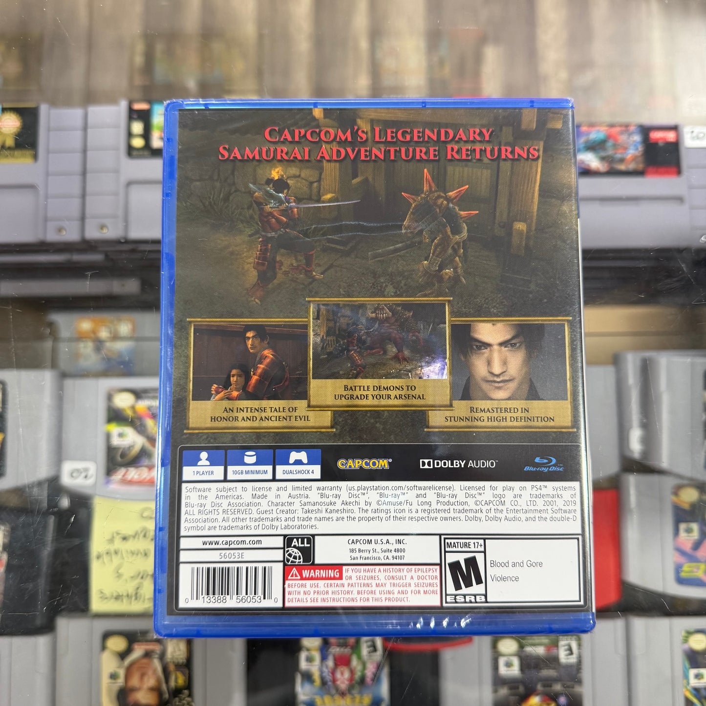 Onimusha Warlords Playstation 4 Sealed