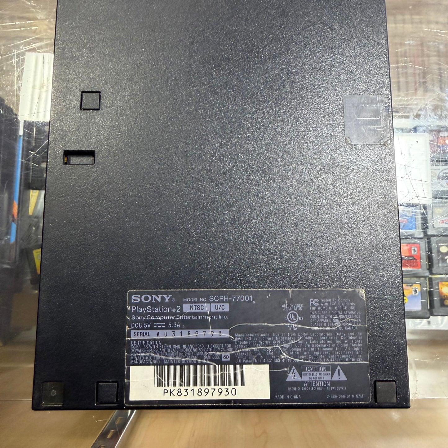 Slim Playstation 2 System
(cables controller and memory card included)(NEW LASER)