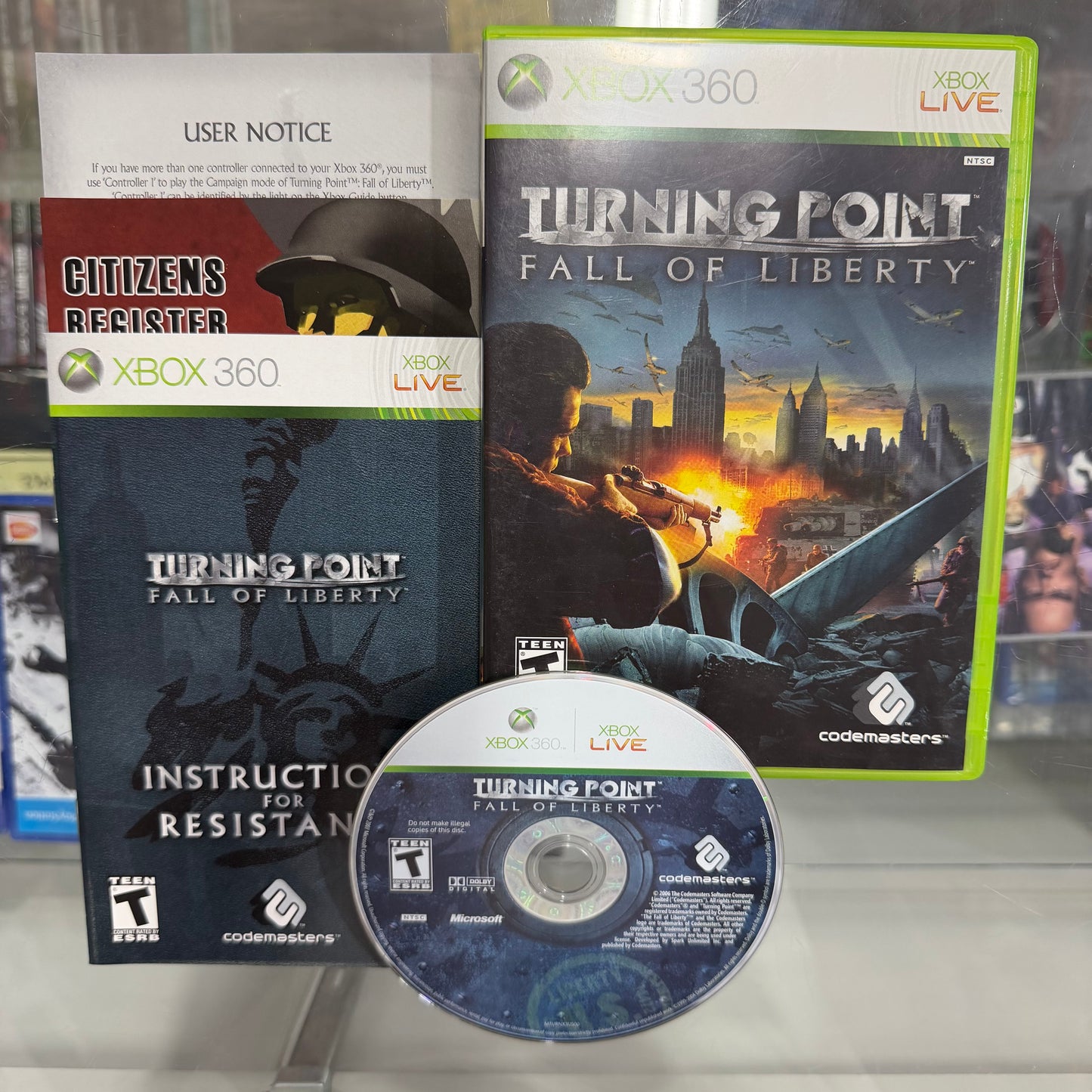 Turning Point Fall of Liberty Xbox 360