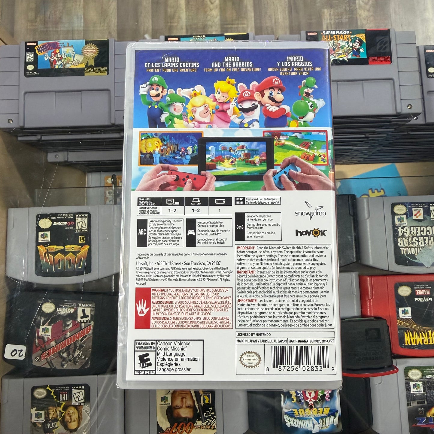 Mario + Rabbids Kingdom Battle Nintendo Switch Sealed