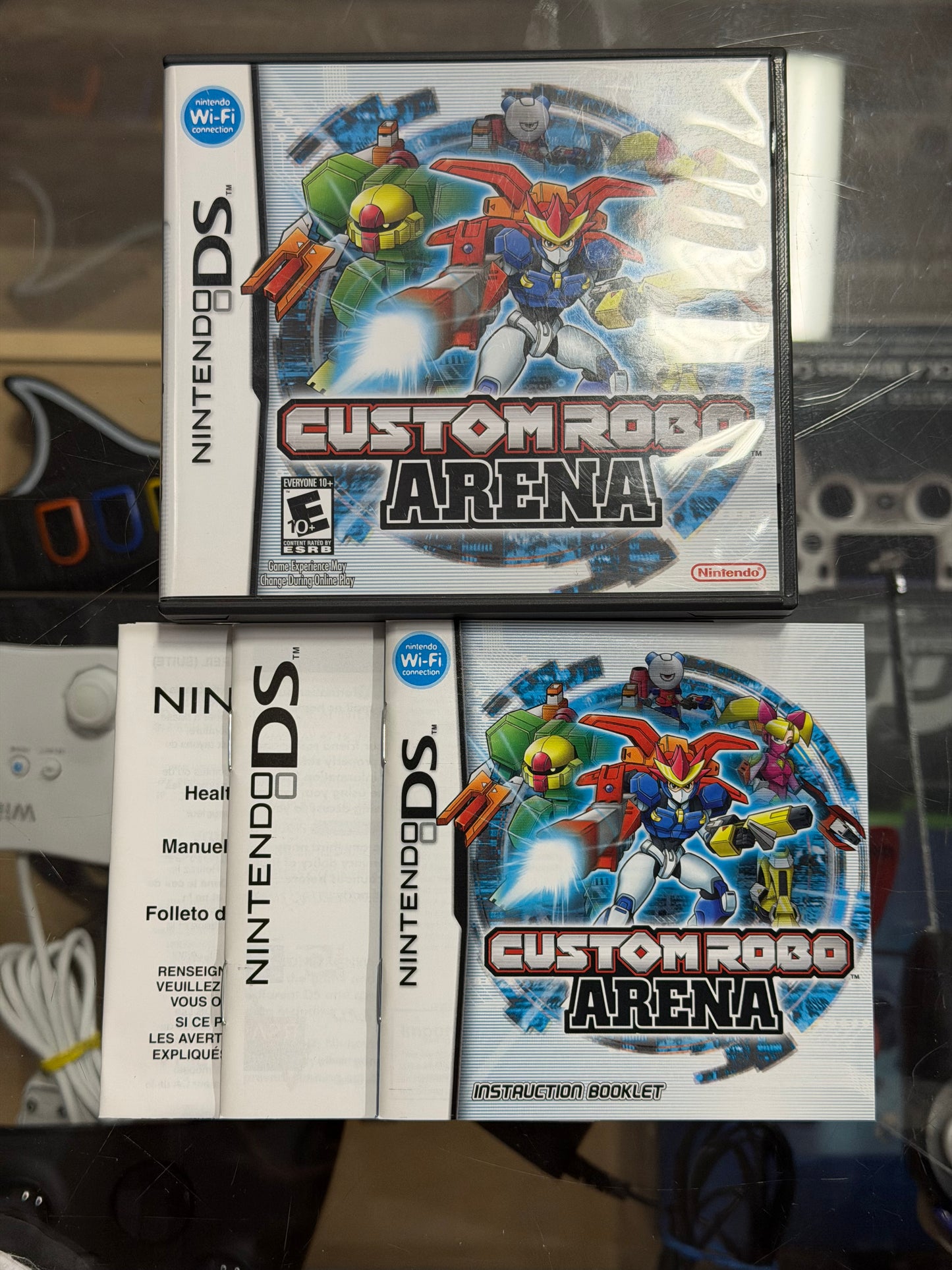 Custom Robo Arena Nintendo DS Case and Manual Only