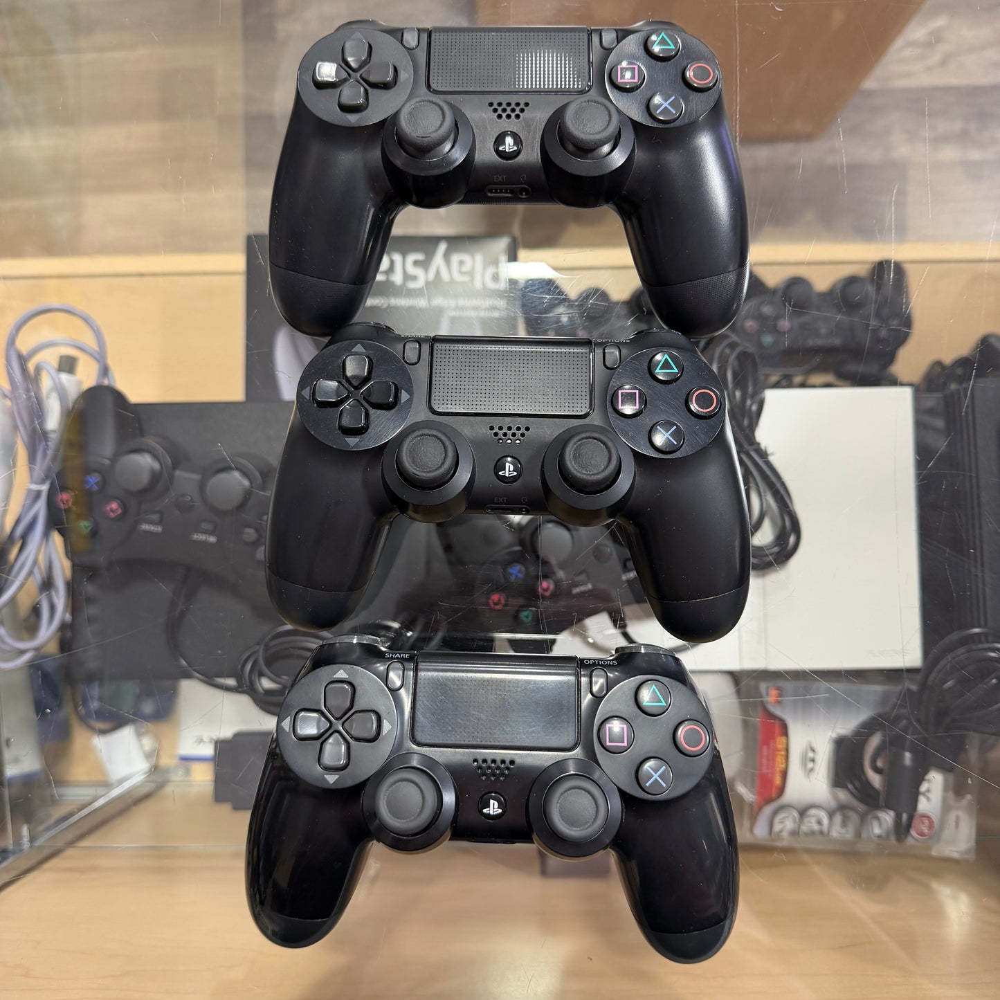 Playstation 4 Dualshock 4 Black Controller (one per order)