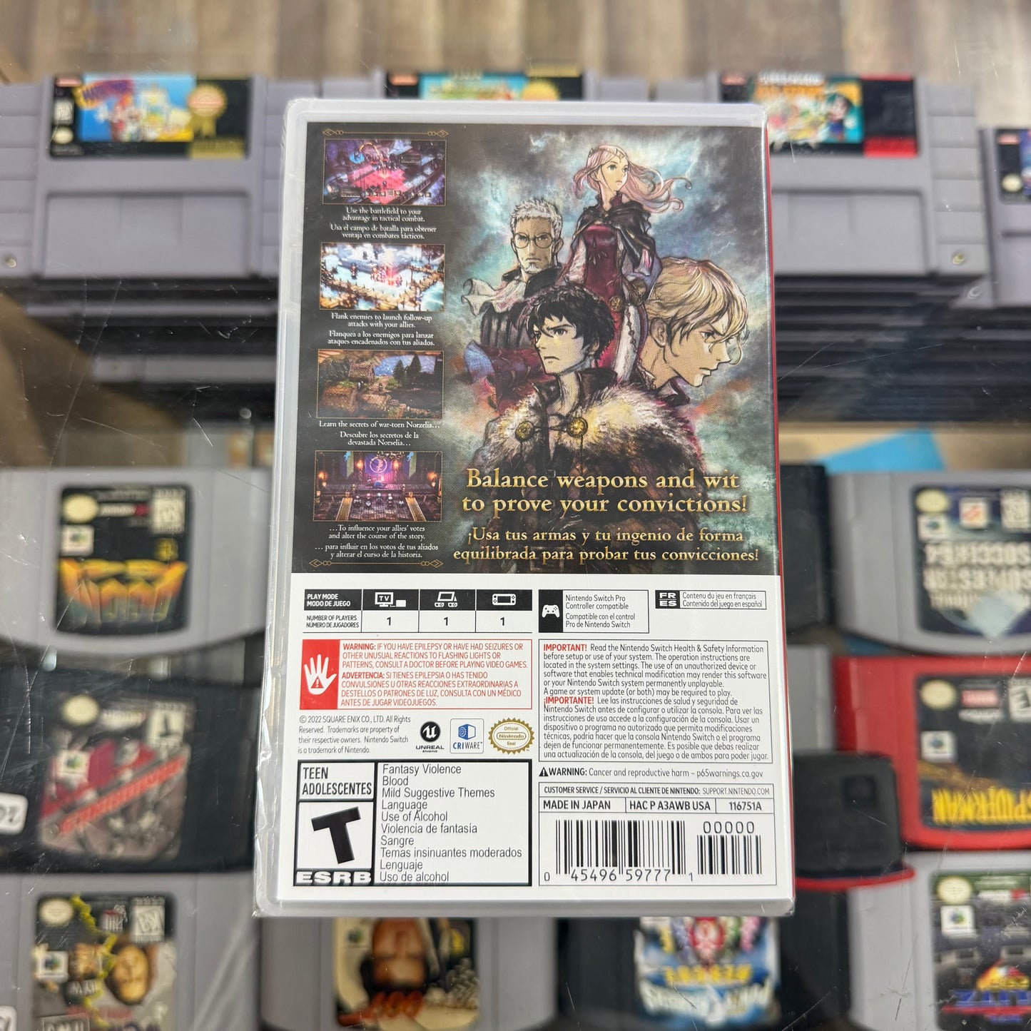 Triangle Strategy Nintendo Switch Sealed