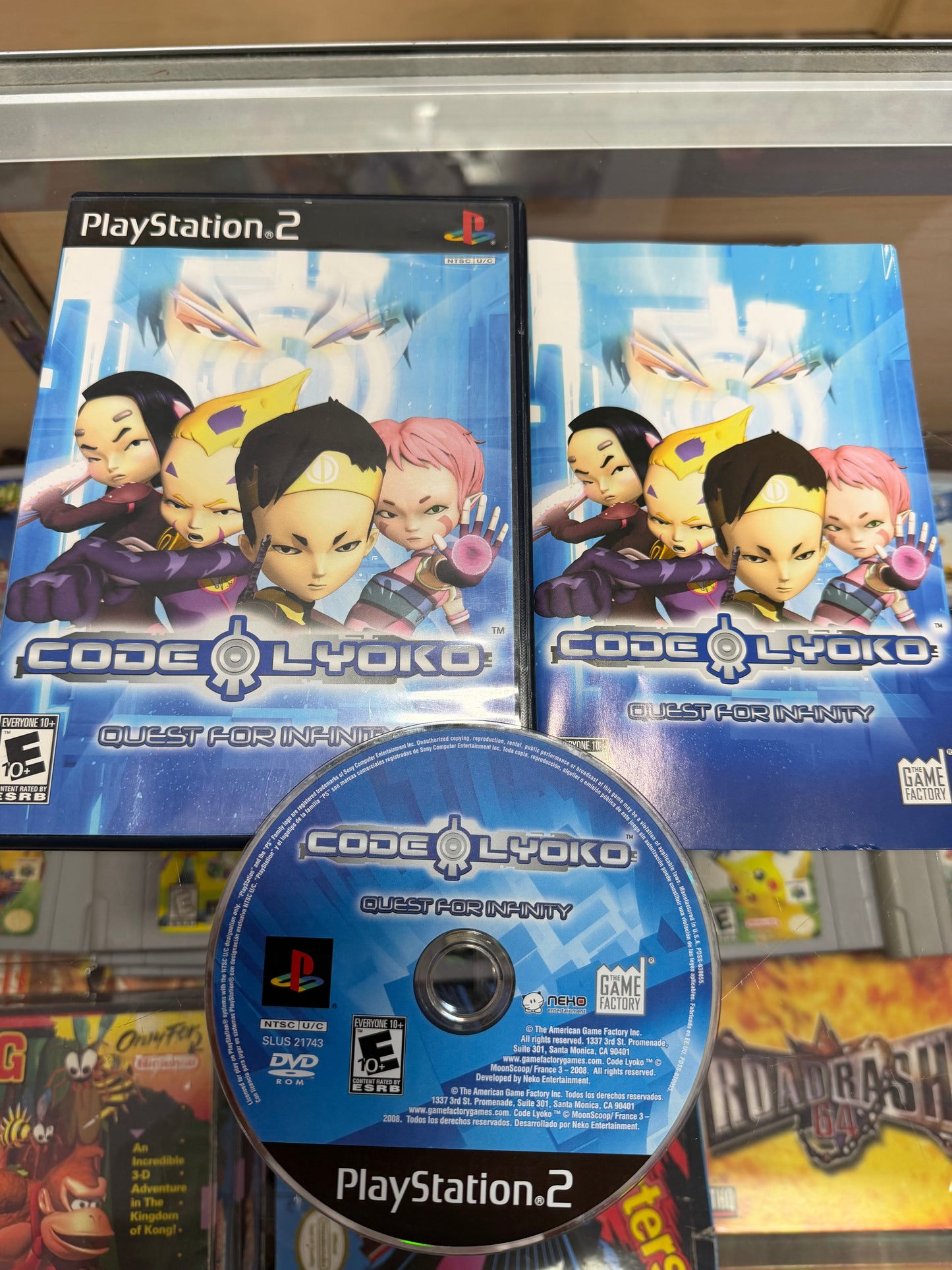 Code Lyoko Quest For Infinity Playstation 2 CIB
