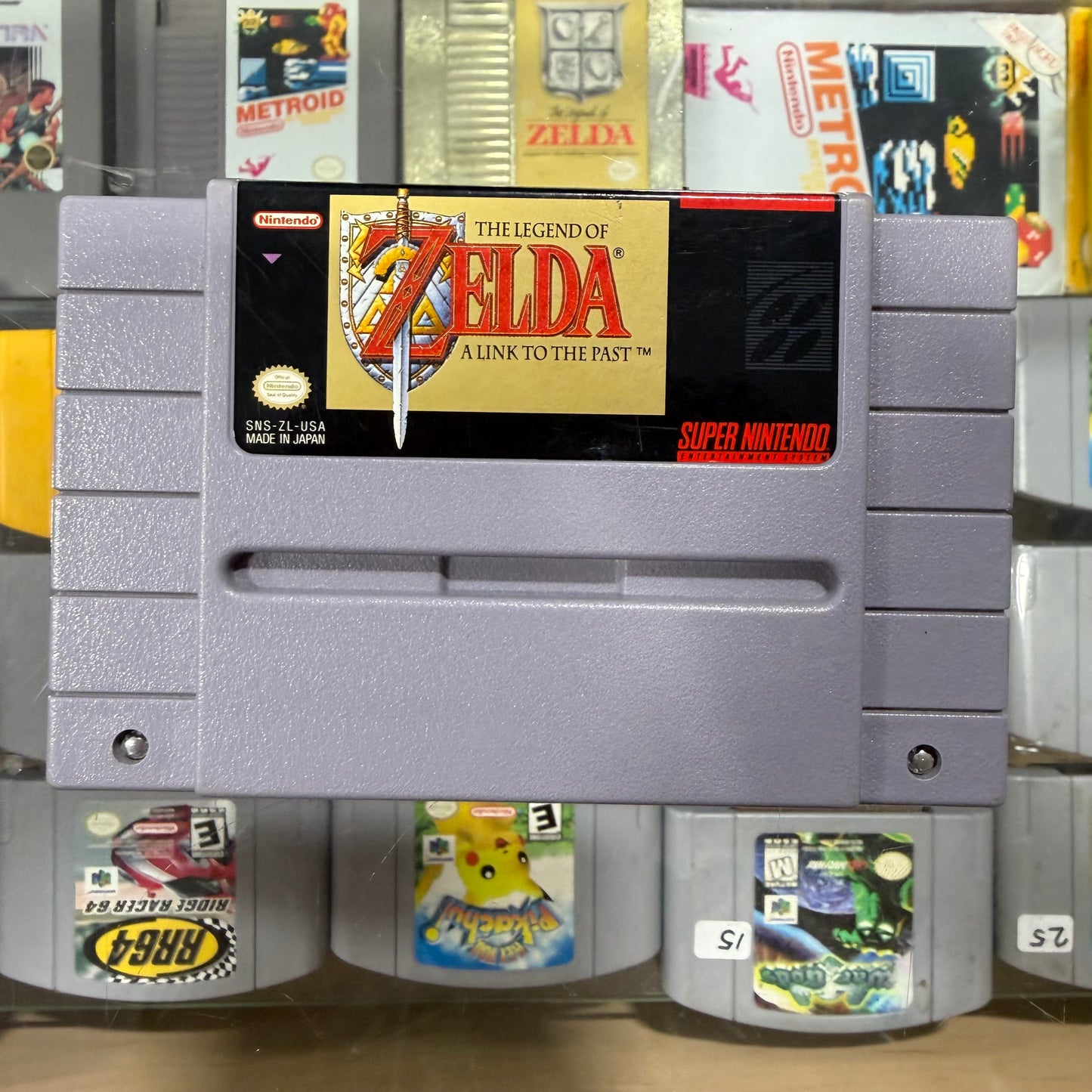 The Legend Of Zelda A Link To The Past SNES