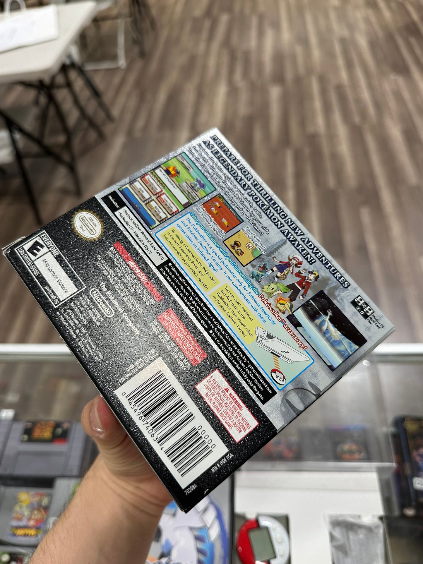 Pokémon Soulsilver Nintendo DS Big Box CIB - Clean Box