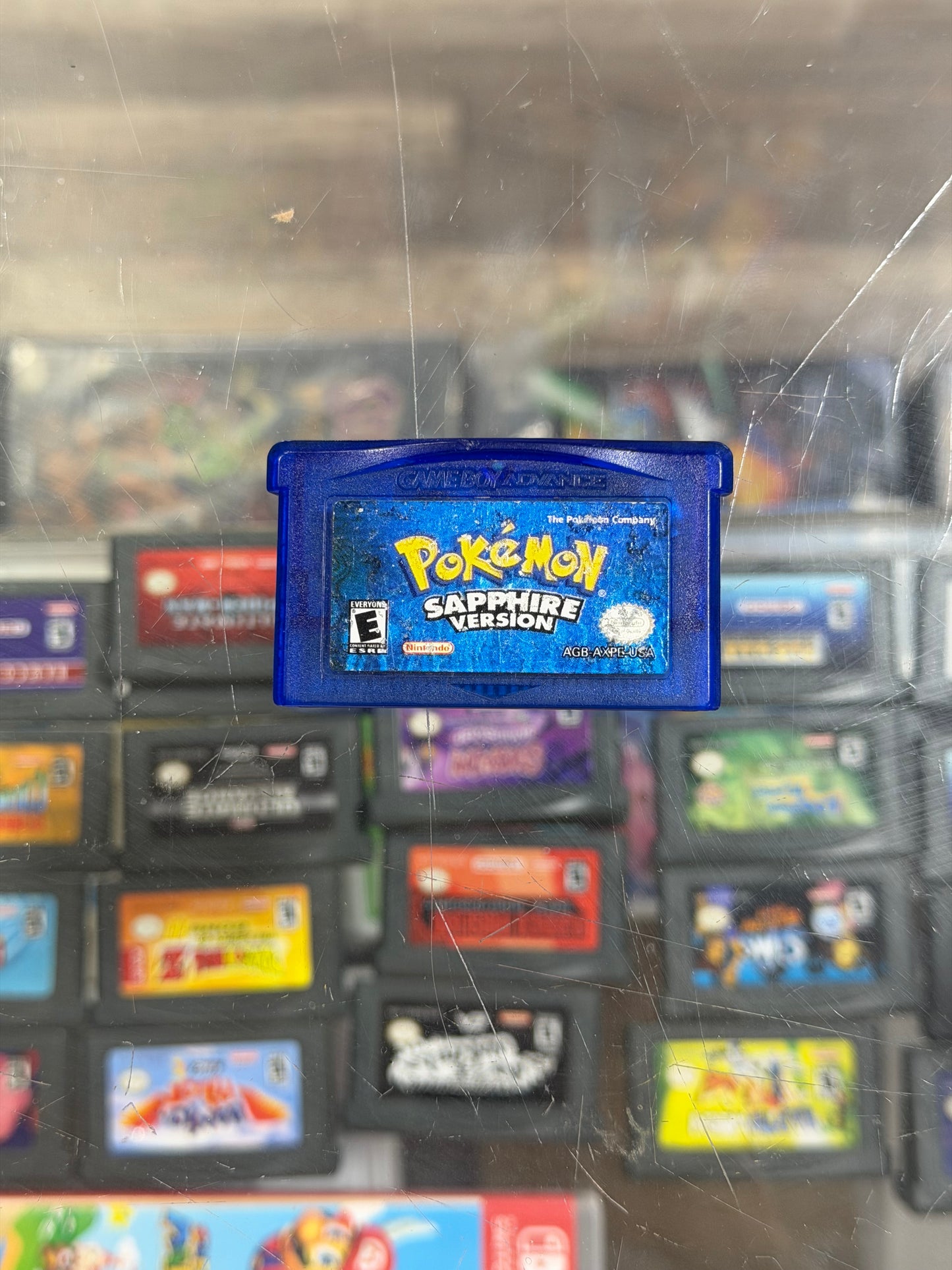 Pokémon Sapphire Gameboy Advance Authentic (New Battery)