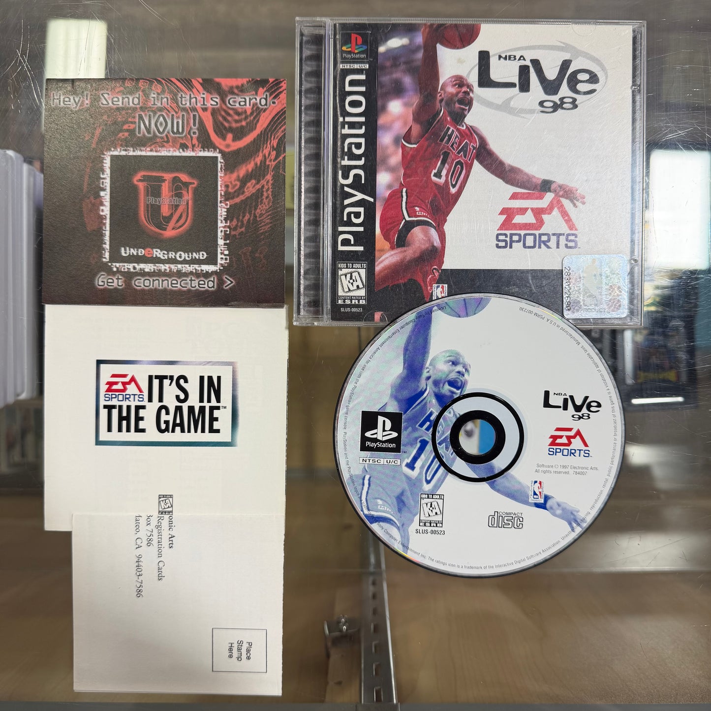 NBA Live 98 Playstation