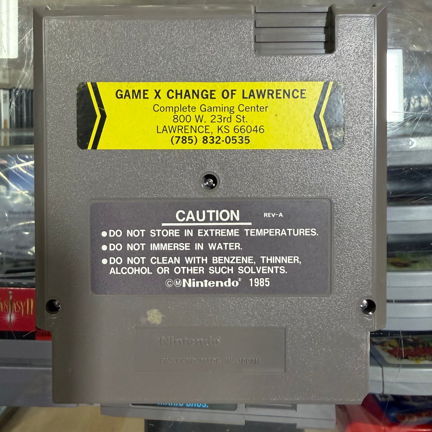 Duck Tales NES (cartridge and manual)
