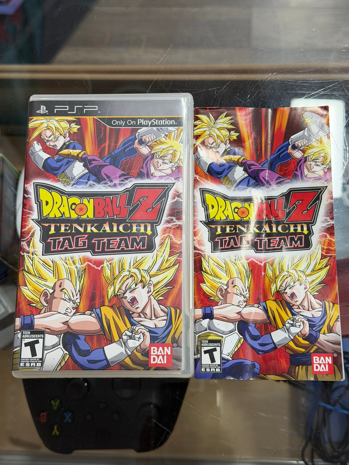 Dragon Ball Z Tenkaichi Tag Team Game PSP Case and Manual Only